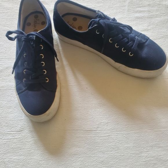Boden Boden Canvas Platform Rainbow Striped Plimsolls Sz. 41 (10) Size US 10 / IT 40 - 2 Thumbnail