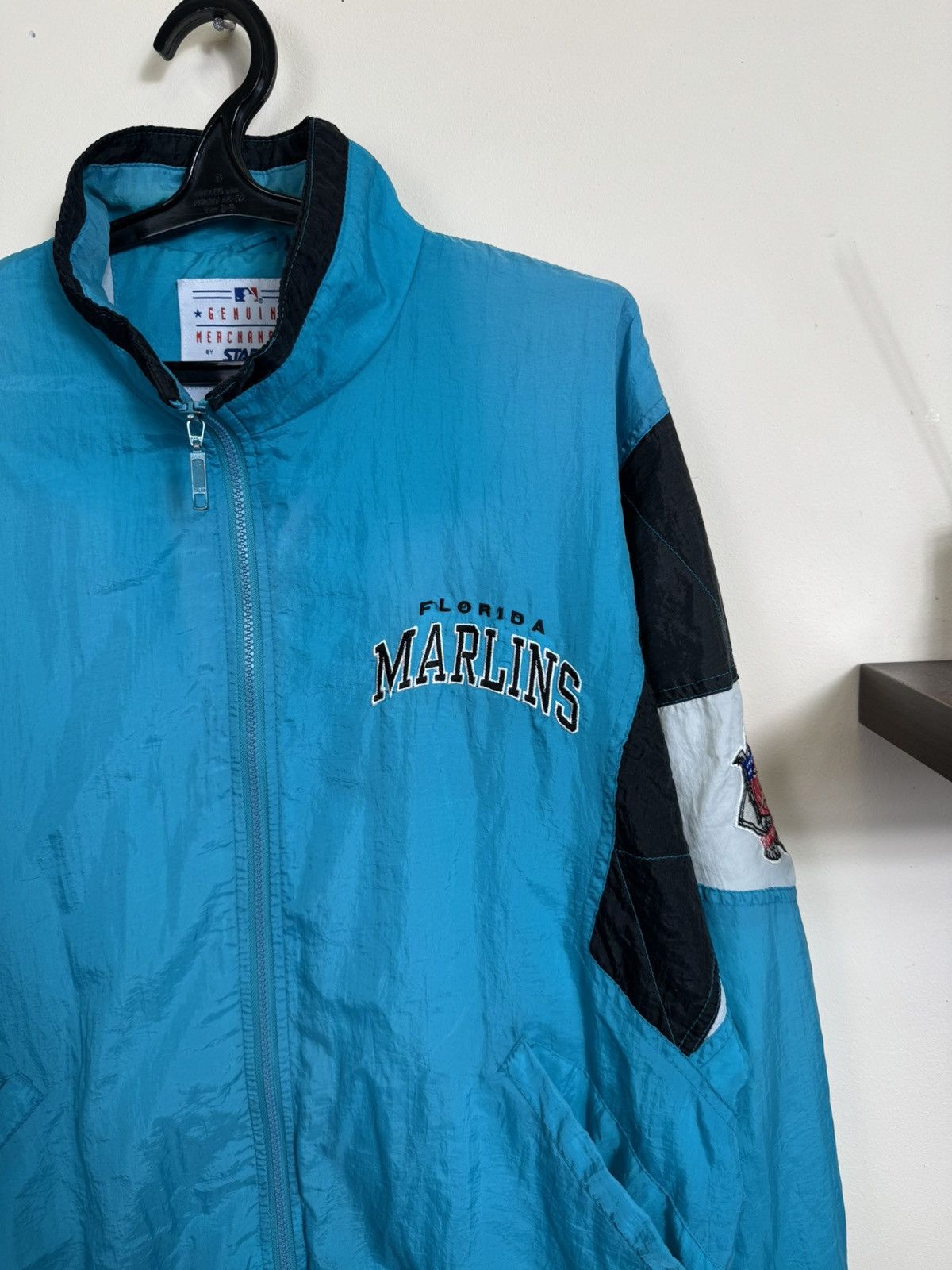 Starter Vintage Florida Marlins Starter Jacket Nylon MLB L Size US L / EU 52-54 / 3 - 9 Thumbnail