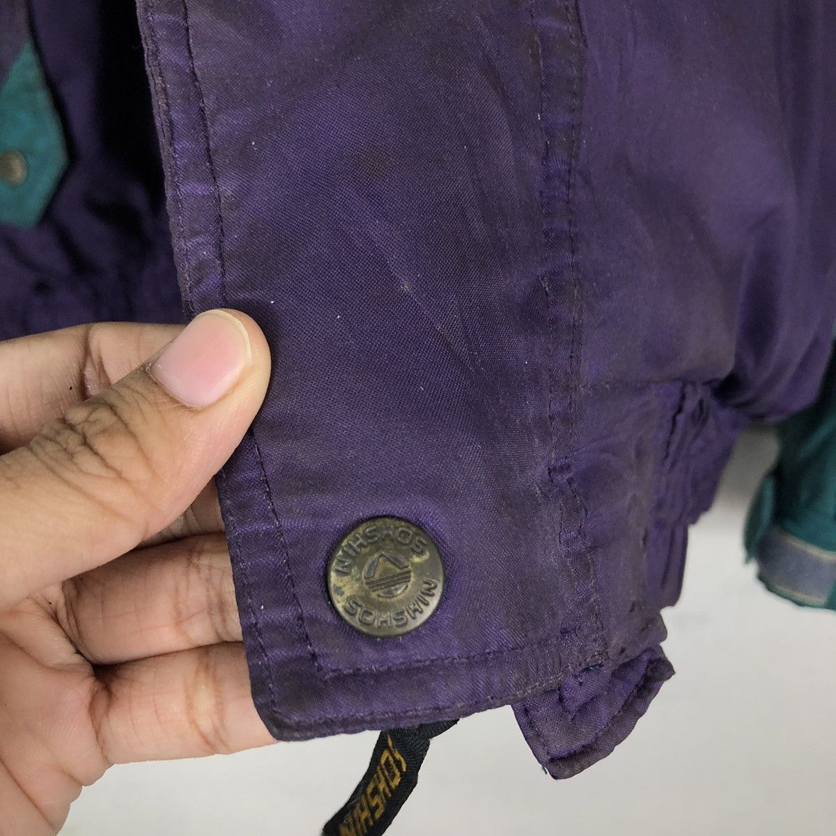 Japanese Brand 🔥Multi Colour Biker Jacket Sohshin Parachute Cargo Pockets Size US L / EU 52-54 / 3 - 17 Thumbnail