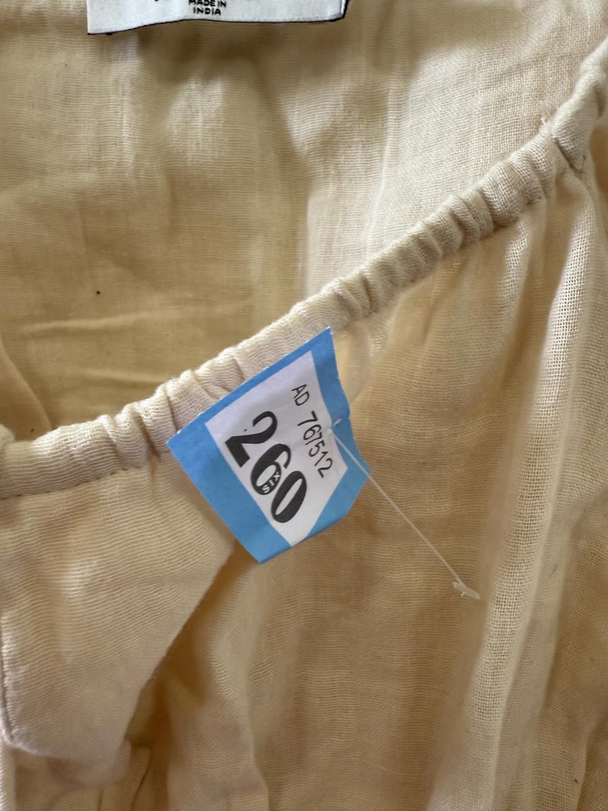 Designer NA-KD Beige Lightweight Women's Blouse Size 38 Size L / US 10 / IT 46 - 3 Thumbnail