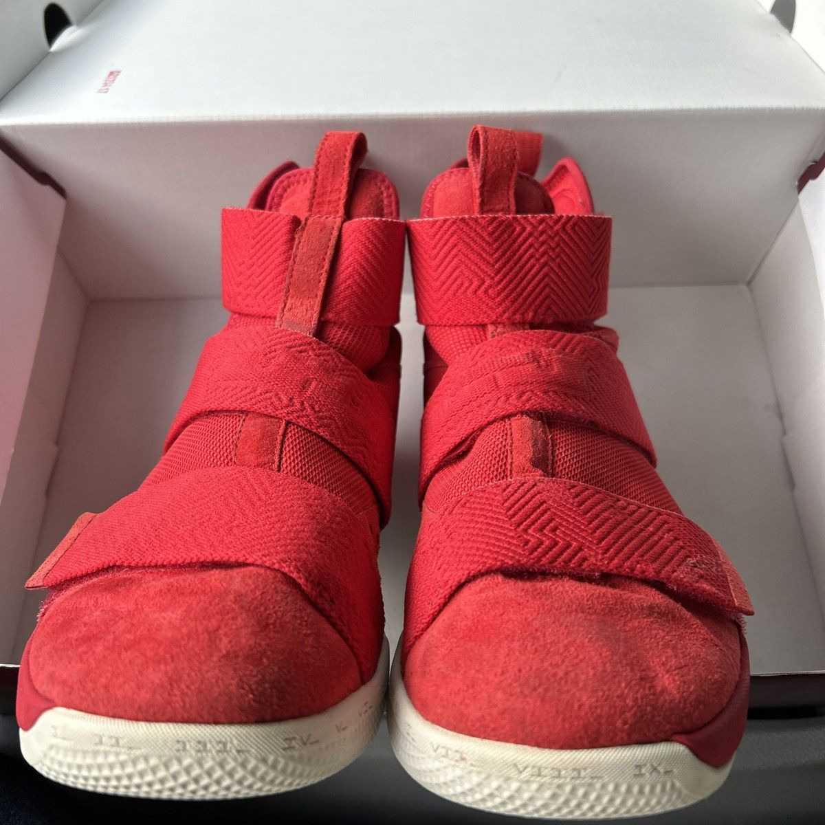 Nike Lebron Soldier 10 Luxe Red Size US 8.5 / EU 41-42 - 4 Thumbnail