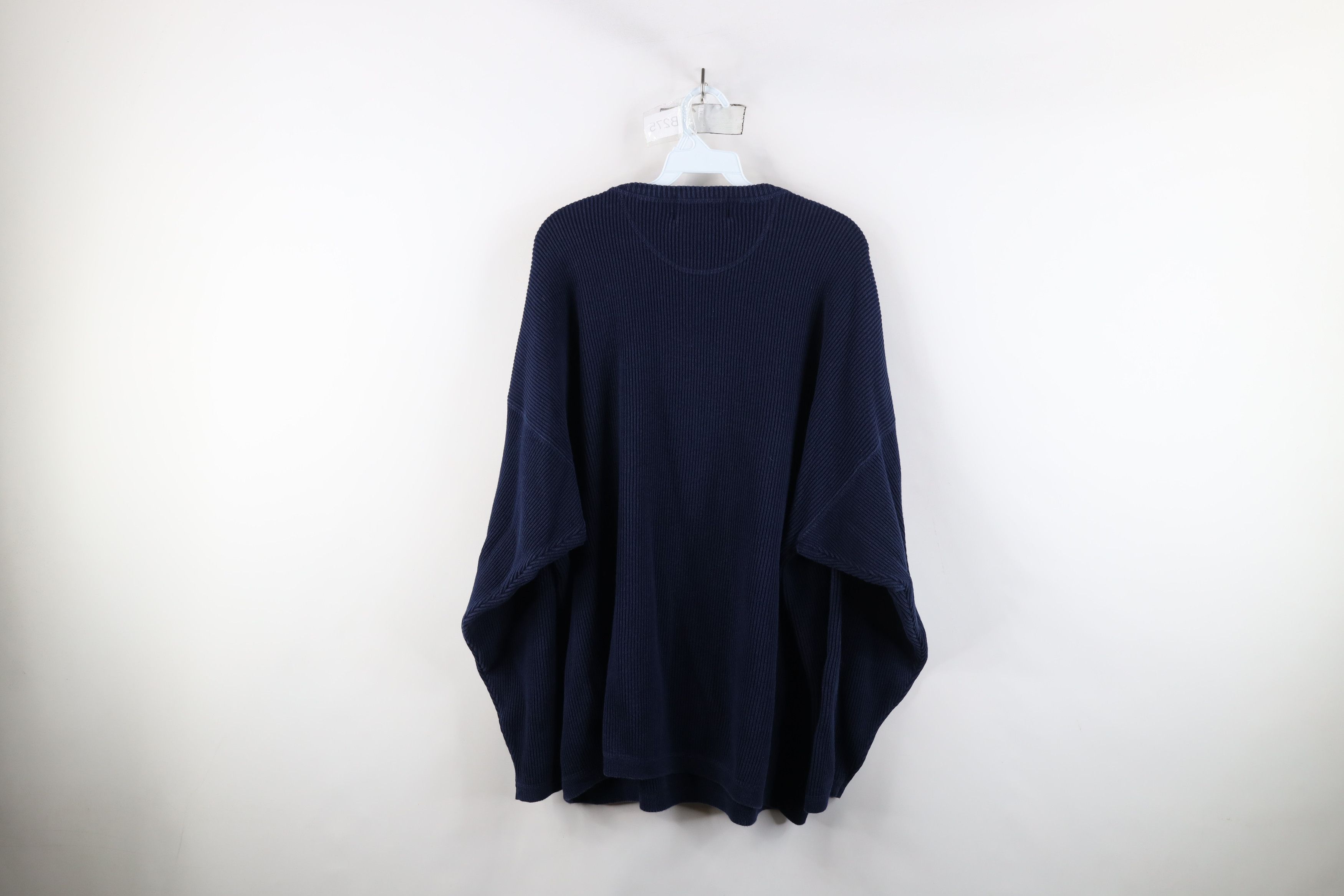 Eddie Bauer × Vintage Vintage 90s Eddie Bauer Heavyweight Ribbed Knit Sweater Size US XL / EU 56 / 4 - 8 Thumbnail