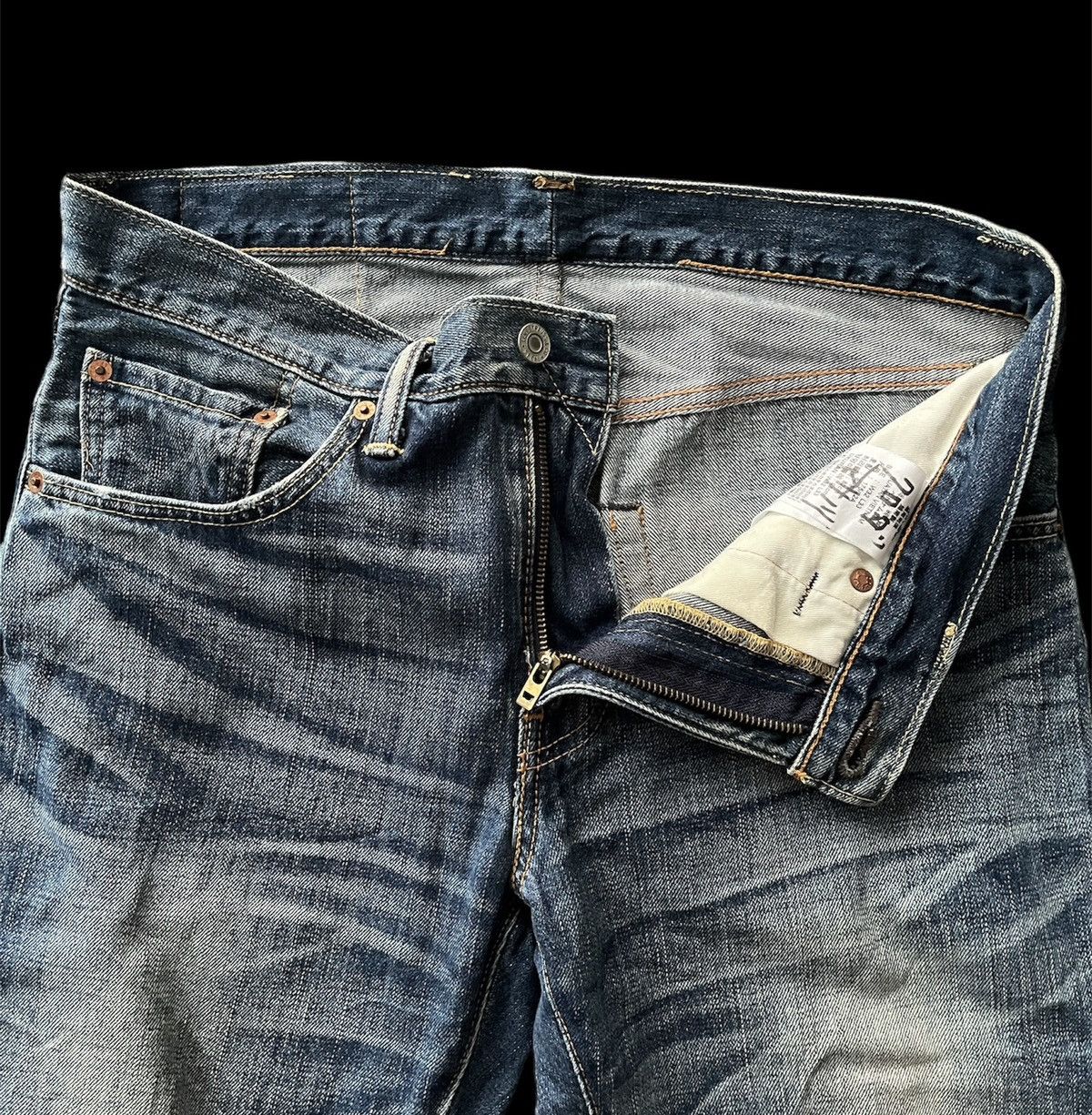 Levi's Levis 502 Zipper Denim Jeans Size US 32 / EU 48 - 5 Thumbnail