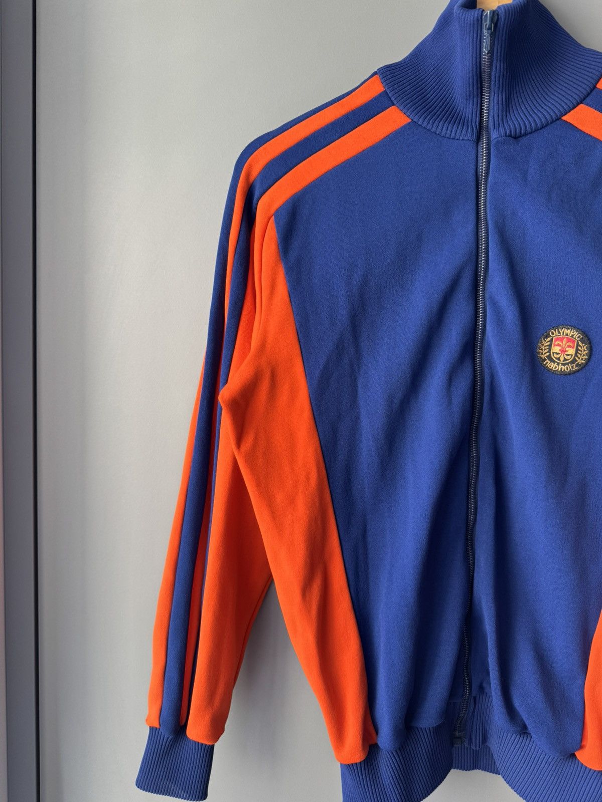Vintage Olympic Nabholz Vintage Track Jacket Zip Riri Retro VeryRare Size US M / EU 48-50 / 2 - 2 Thumbnail