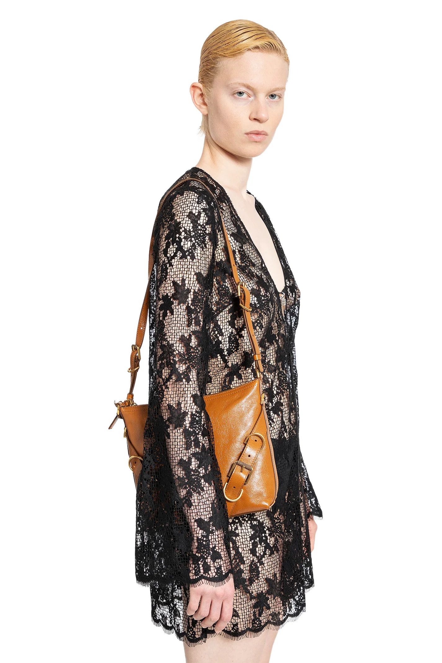 Givenchy o1srvl11e1124 Size: OS / Voyou Small Bag in Brown Size ONE SIZE - 2 Thumbnail