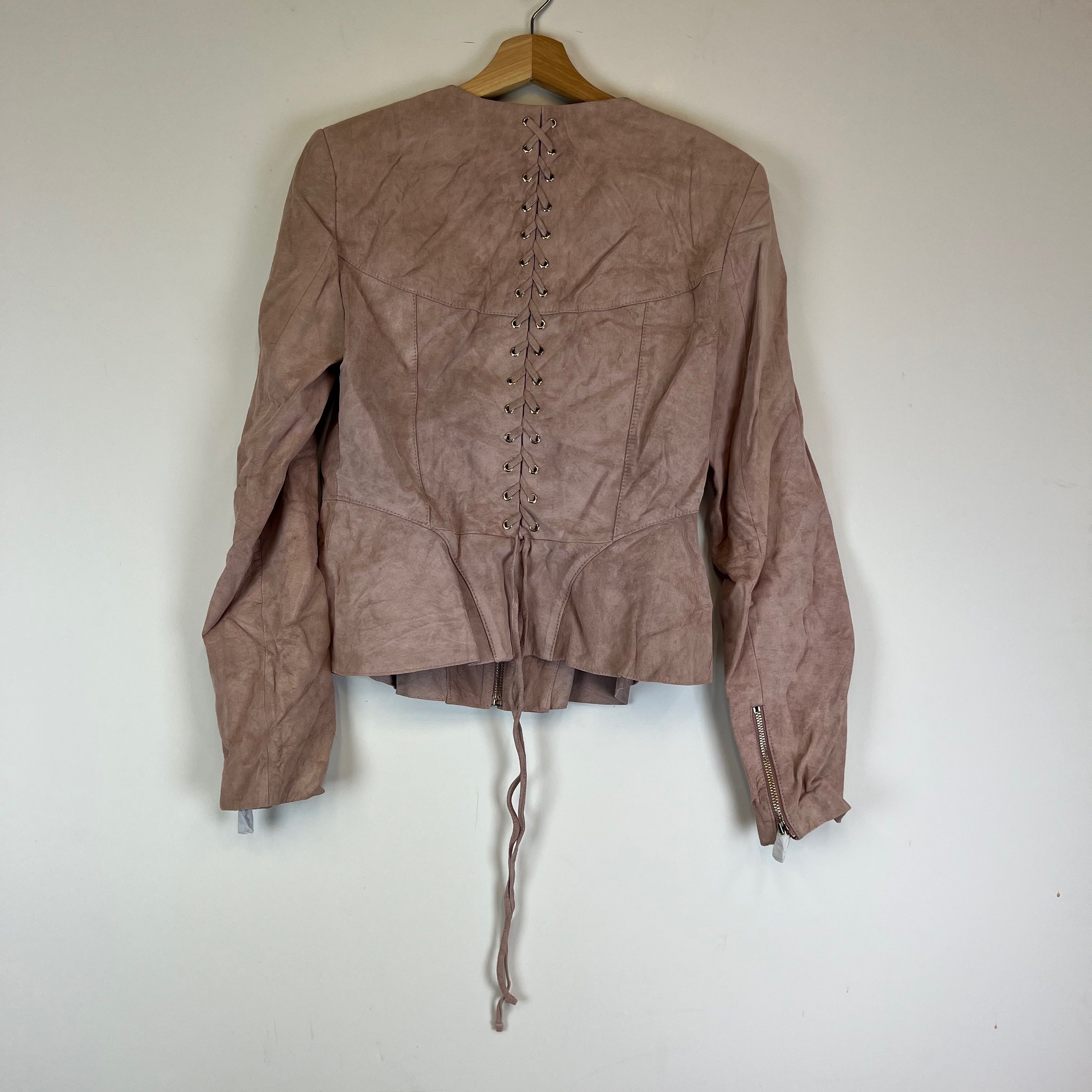 INTERMIX NEW Intermix Sofie Genuine Suede Lather Size L / US 10 / IT 46 - 4 Thumbnail