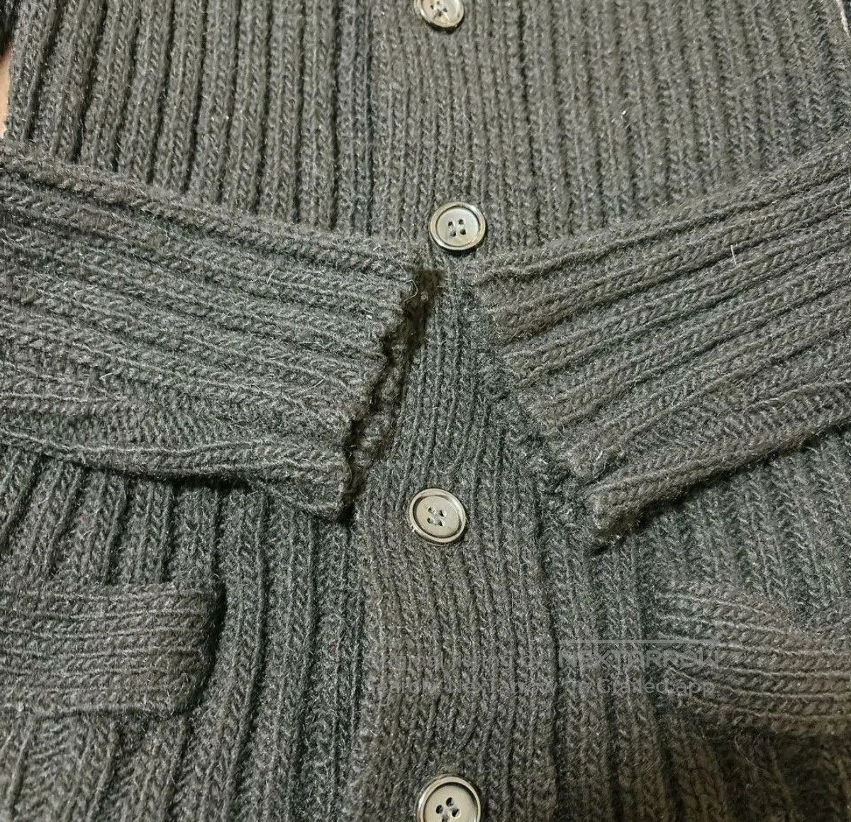 Comme des Garcons Comme des Garcons Wool Ribbed Cardigan. Size XS / US 0-2 / IT 36-38 - 5 Thumbnail