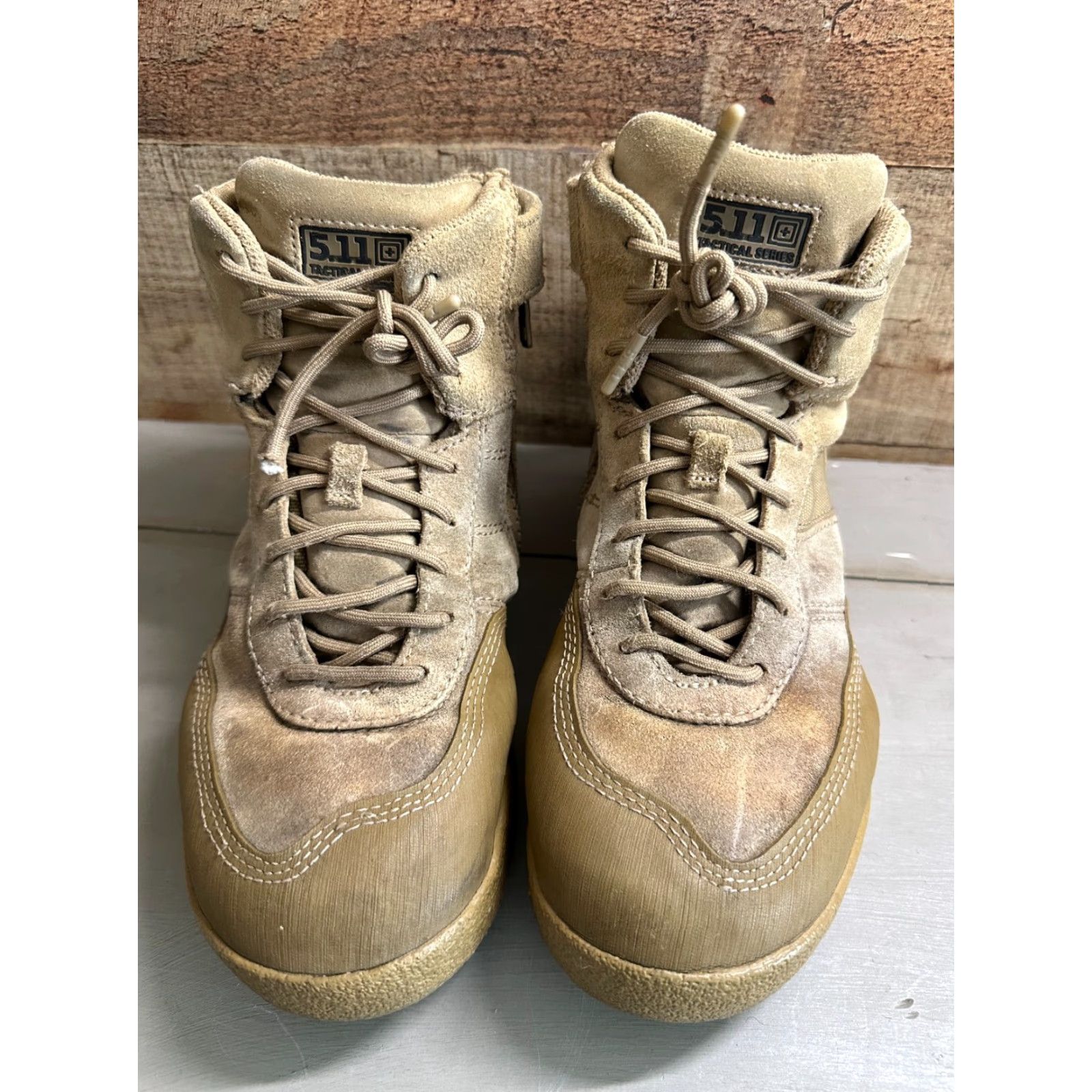 Vintage 511 Tactical Boots! advance low side zip. Coyote. Mens 6.5. Size US 7 / EU 40 - 5 Thumbnail