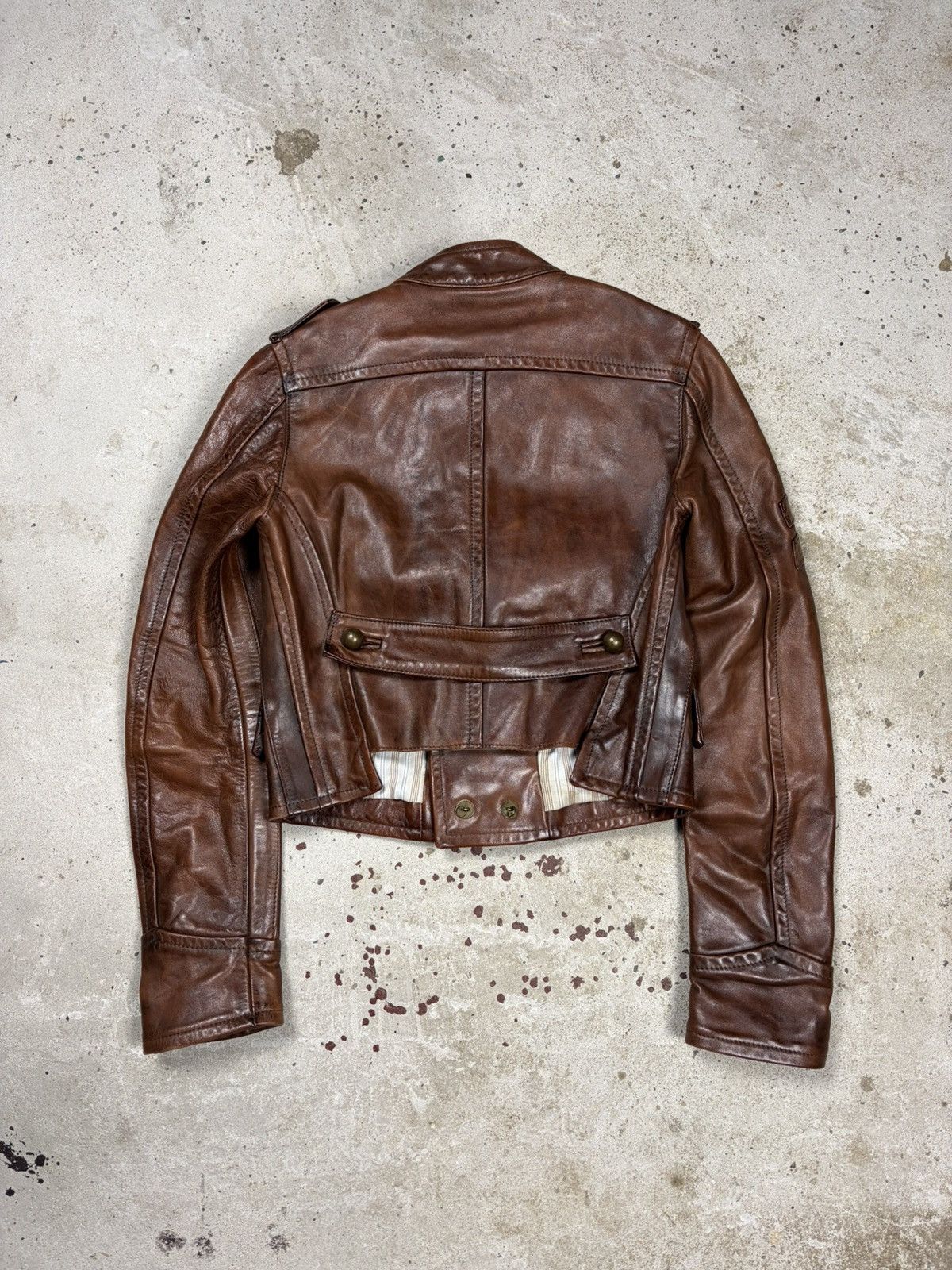 Dsquared2 DSquared2 Sienna Leather Military Jacket Civil Rare Size S / US 4 / IT 40 - 2 Thumbnail
