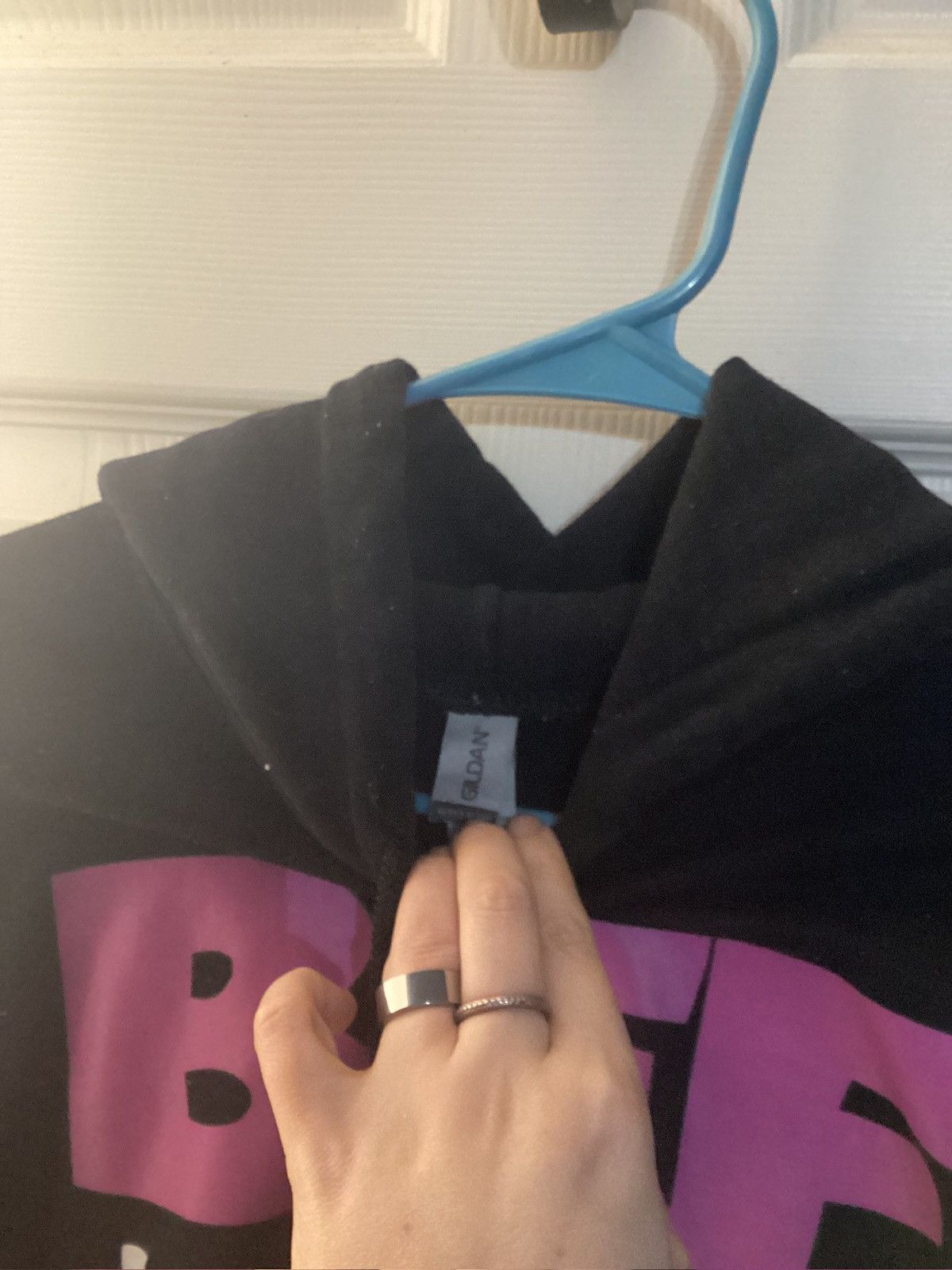 Gildan BFF I Know Shes Crazy Hoodie Size L / US 10 / IT 46 - 3 Thumbnail