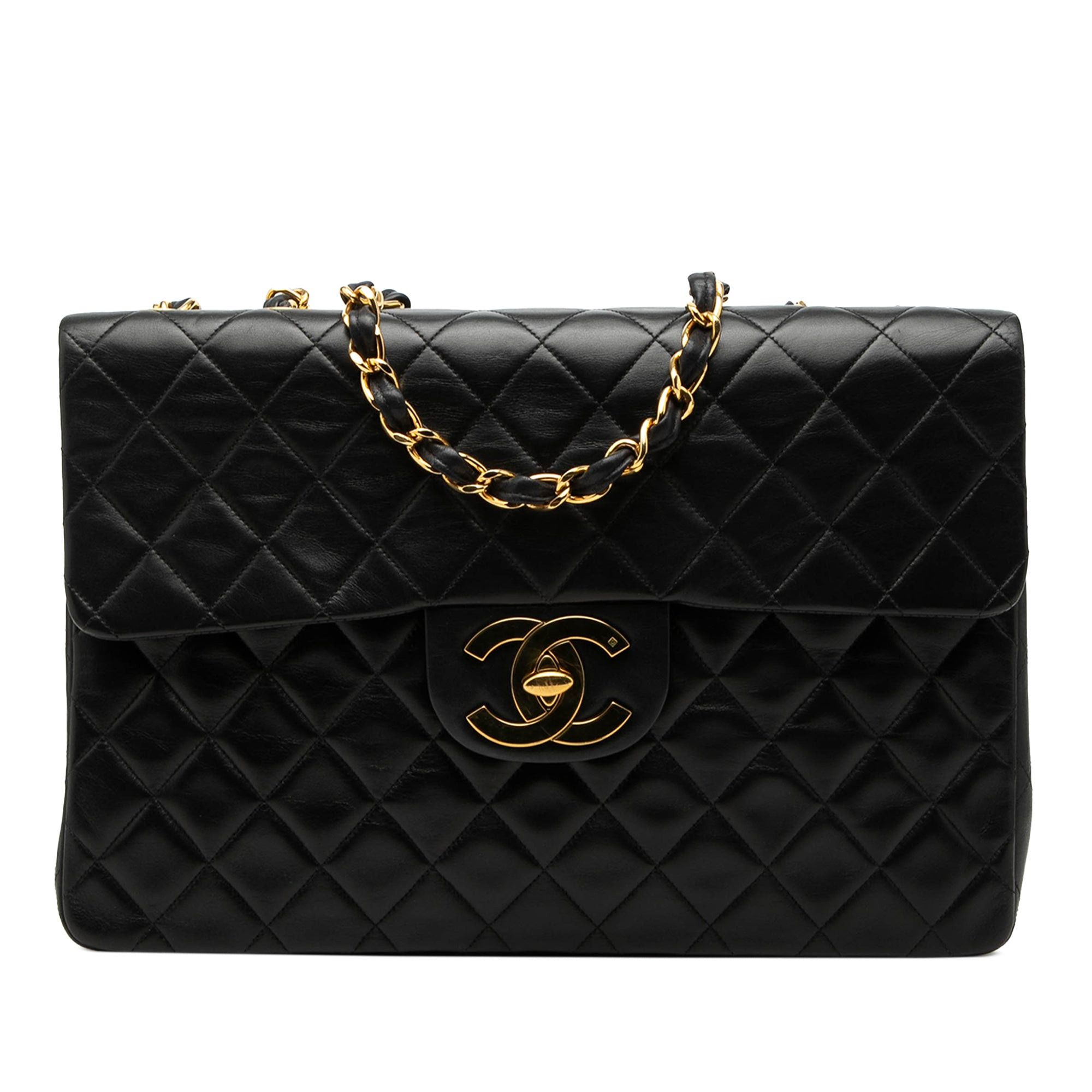 Chanel Maxi XL Classic Lambskin Single Flap Size ONE SIZE - 1 Thumbnail