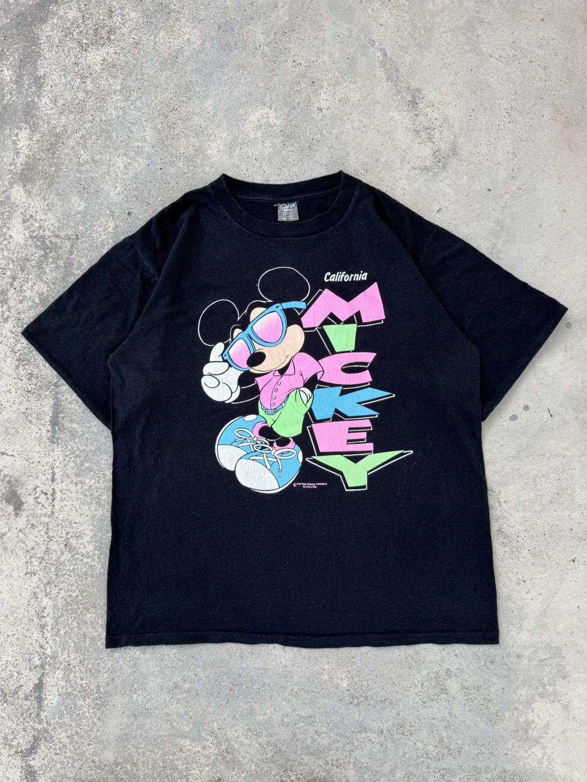 Mickey Mouse Vintage 90s Mickey Mouse Disney Sherry’s Mfg Size US XL / EU 56 / 4 - 1 Thumbnail