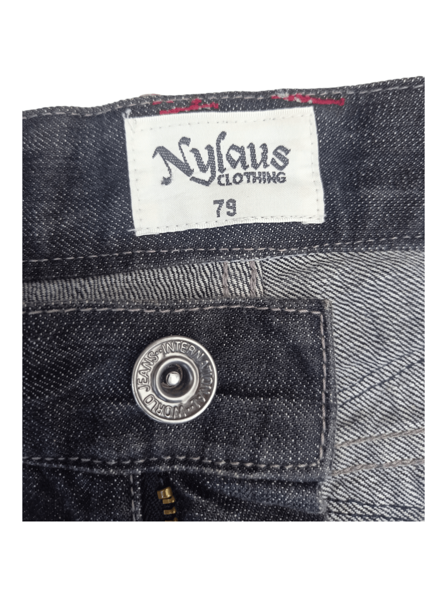 Seditionaries Vintage Nylaus Seditionaries Whiskered Wing Flared Jeans Size US 30 / EU 46 - 14 Thumbnail