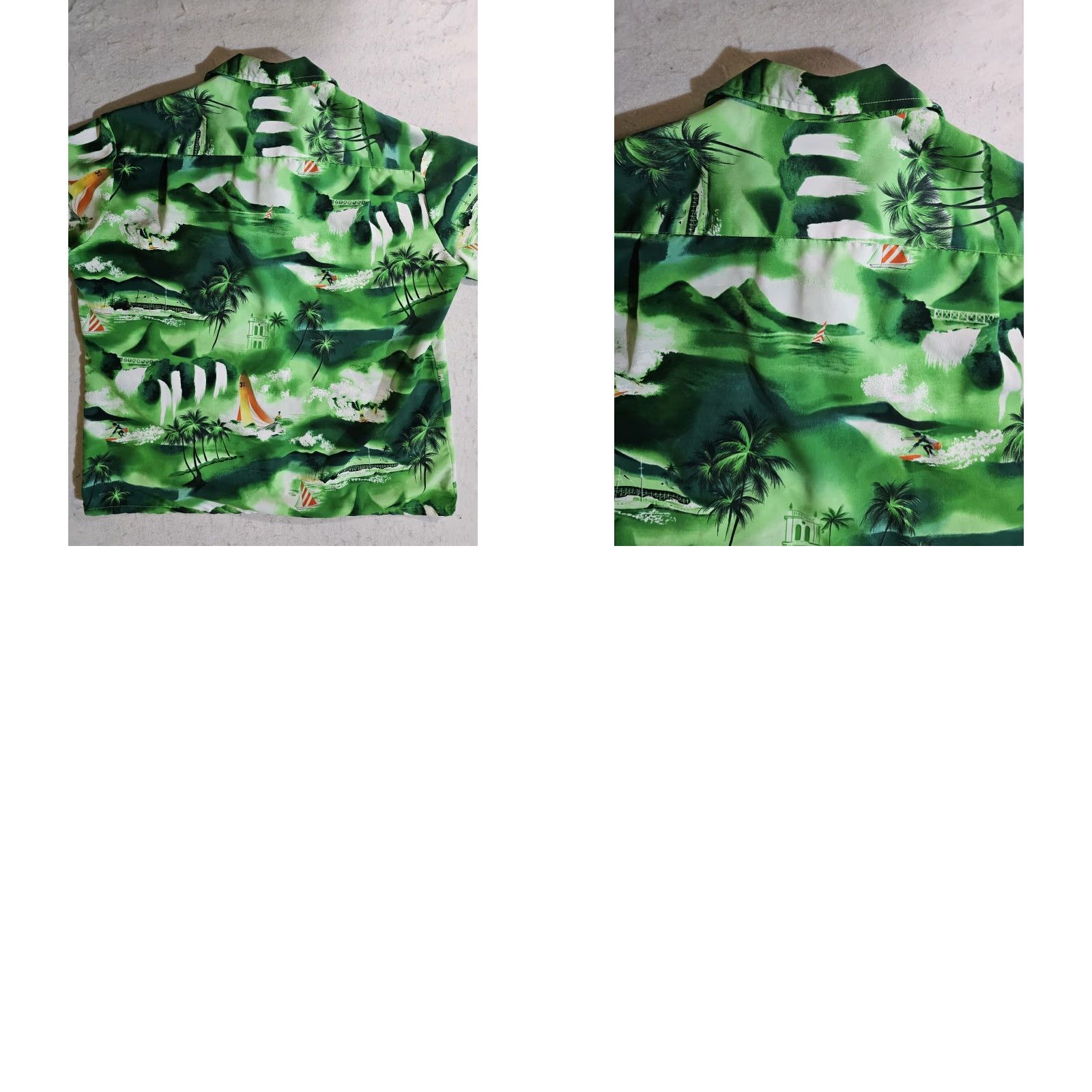 Vintage Kennington LTD California Retro Hawaiian Aloha Camp Shirt Men's XL Green Size US XL / EU 56 / 4 - 8 Thumbnail