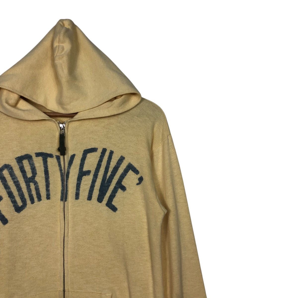 45rpm 📌Vintage Zipper Jacket Hoodie 45Rpm Big Logo Spell Out Size US M / EU 48-50 / 2 - 7 Thumbnail
