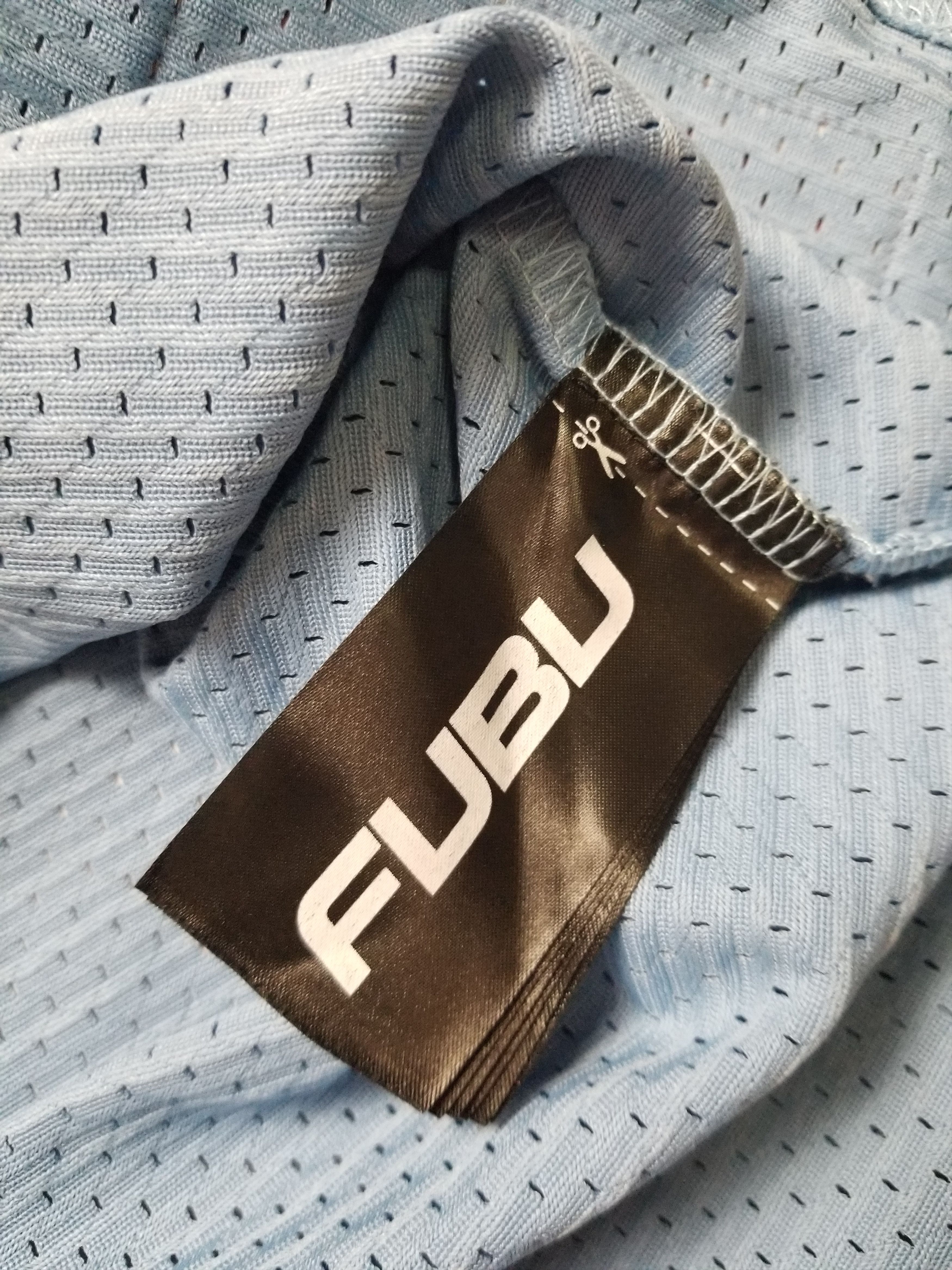 Fubu Fubu Jersey Blue 05 Champions Y2K Baggy Hip Hop Stripe Size US L / EU 52-54 / 3 - 13 Thumbnail