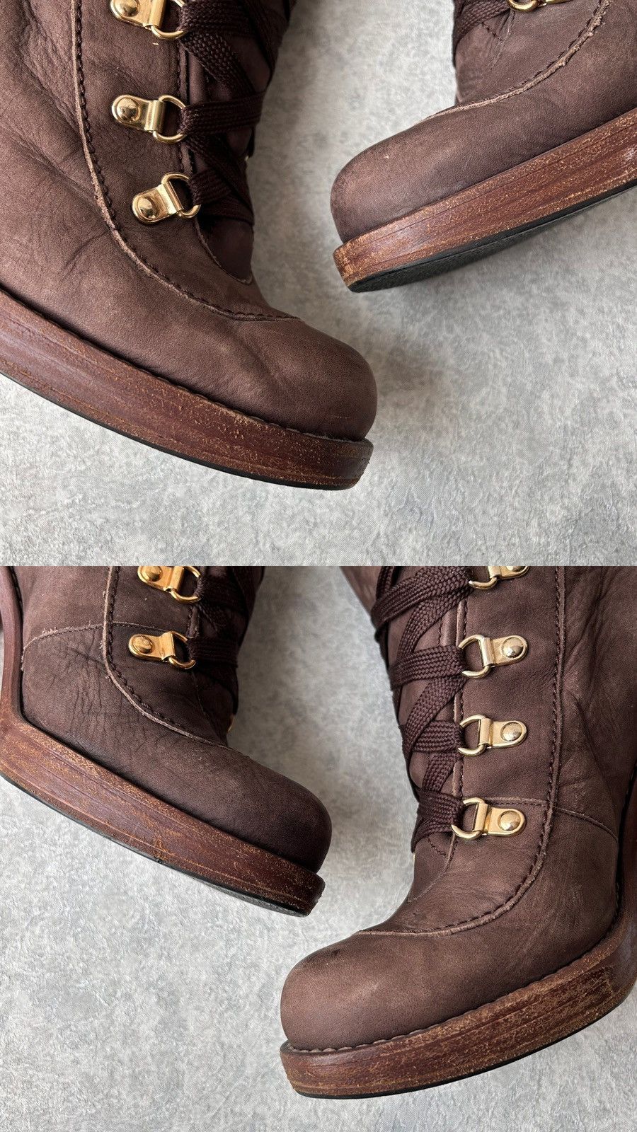 Dolce & Gabbana Y2K Dolce Gabbana Leather Western Ankle Boots Size US 8 / IT 38 - 23 Thumbnail