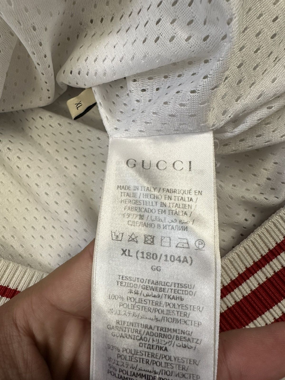 Gucci Gucci GG Logo Full Print Zip Up Windbreaker Hoodie XL Size US XL / EU 56 / 4 - 14 Thumbnail