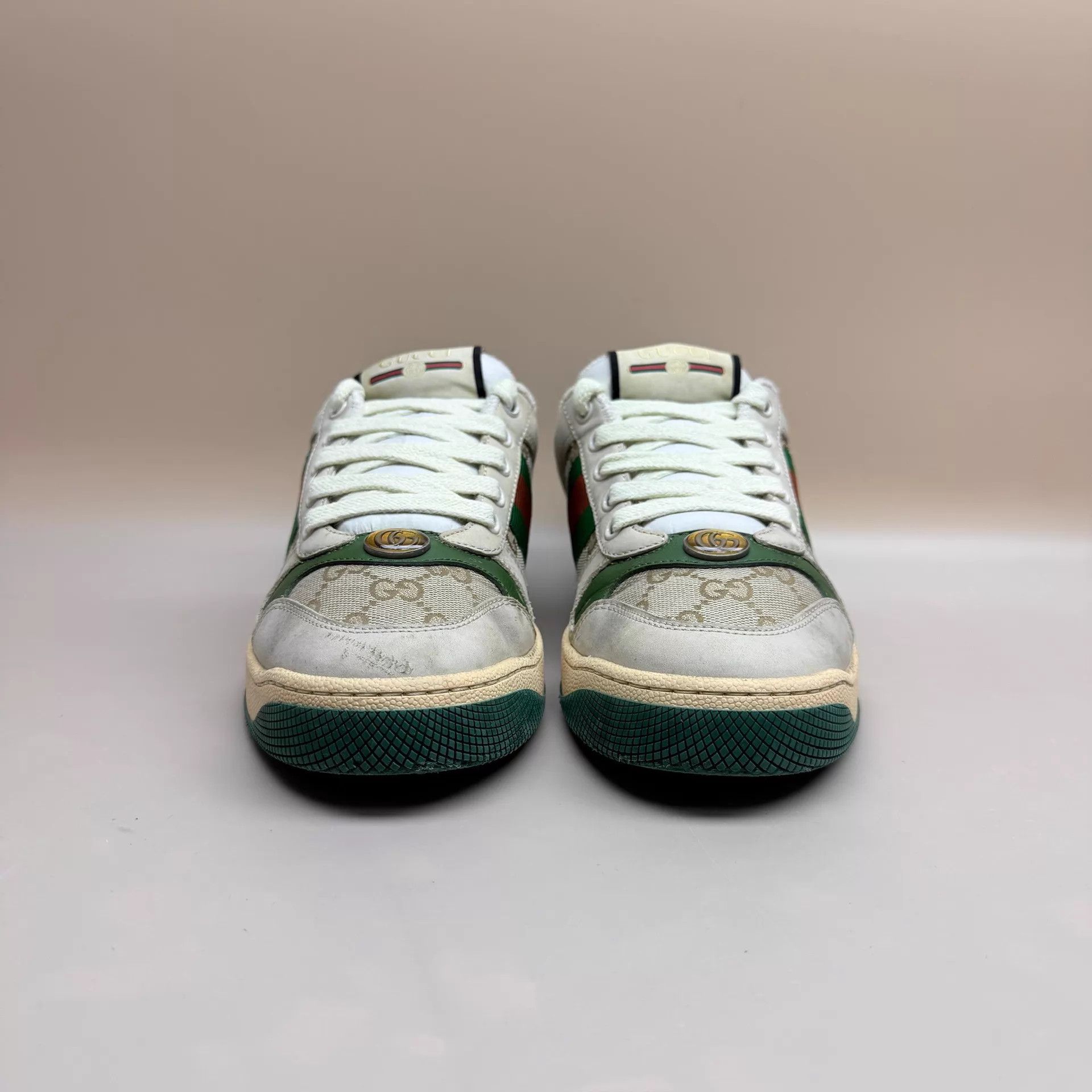 Gucci GUCCI GG Print Dirty Sneakers EU 36 95 New Size US 5.5 / IT 35.5 - 2 Thumbnail