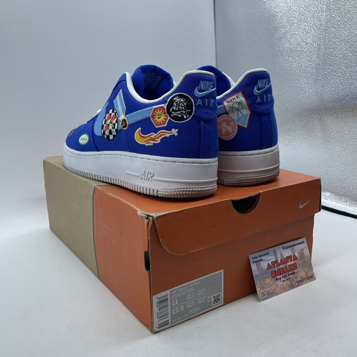 Nike Air Force 1 Los Angeles Size US 11 / EU 44 - 4 Thumbnail