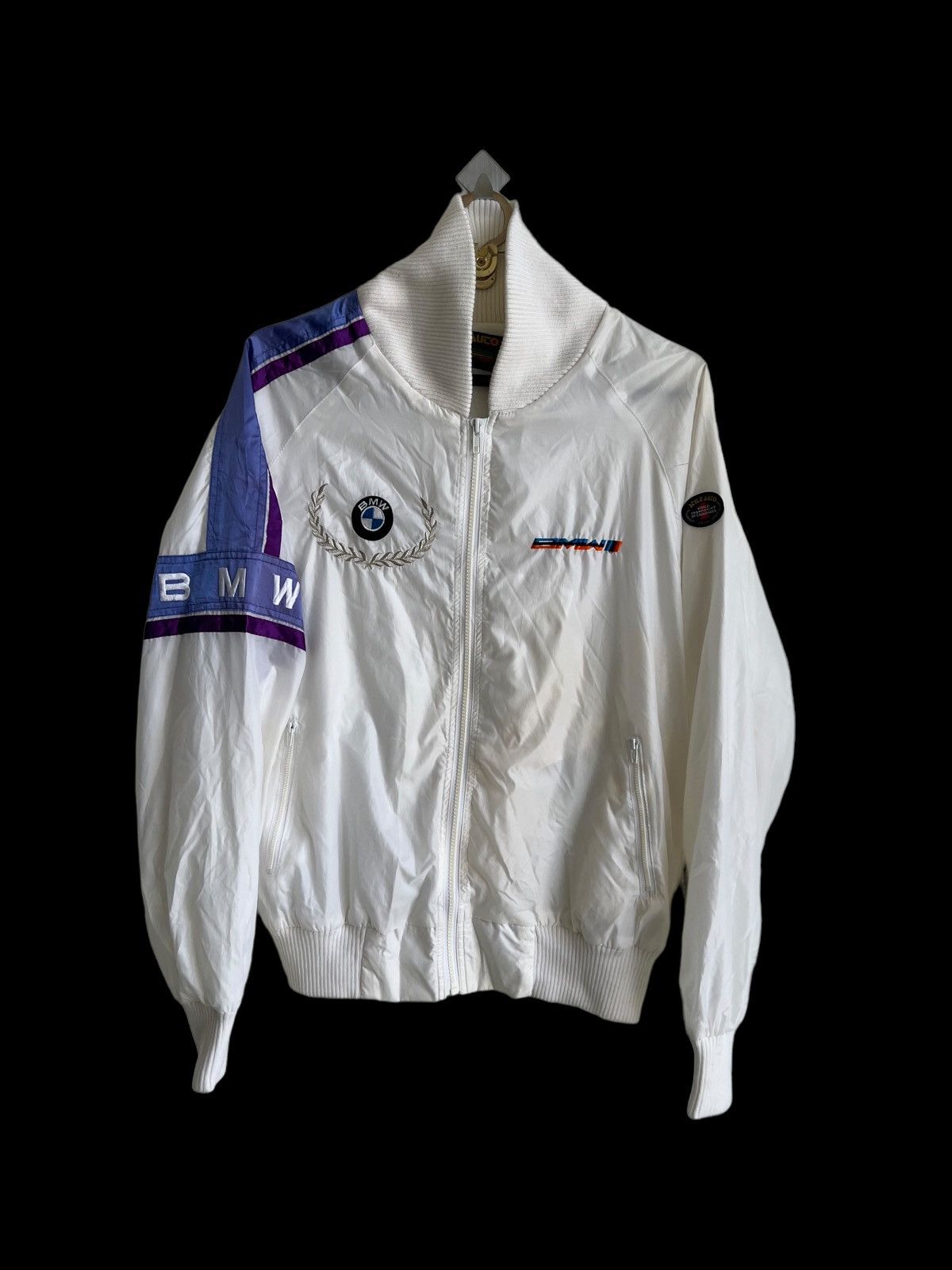 BMW RARE🔥Vintage BMW M-Racing Style Auto Zip Jacket Merc Kith Size US M / EU 48-50 / 2 - 2 Thumbnail