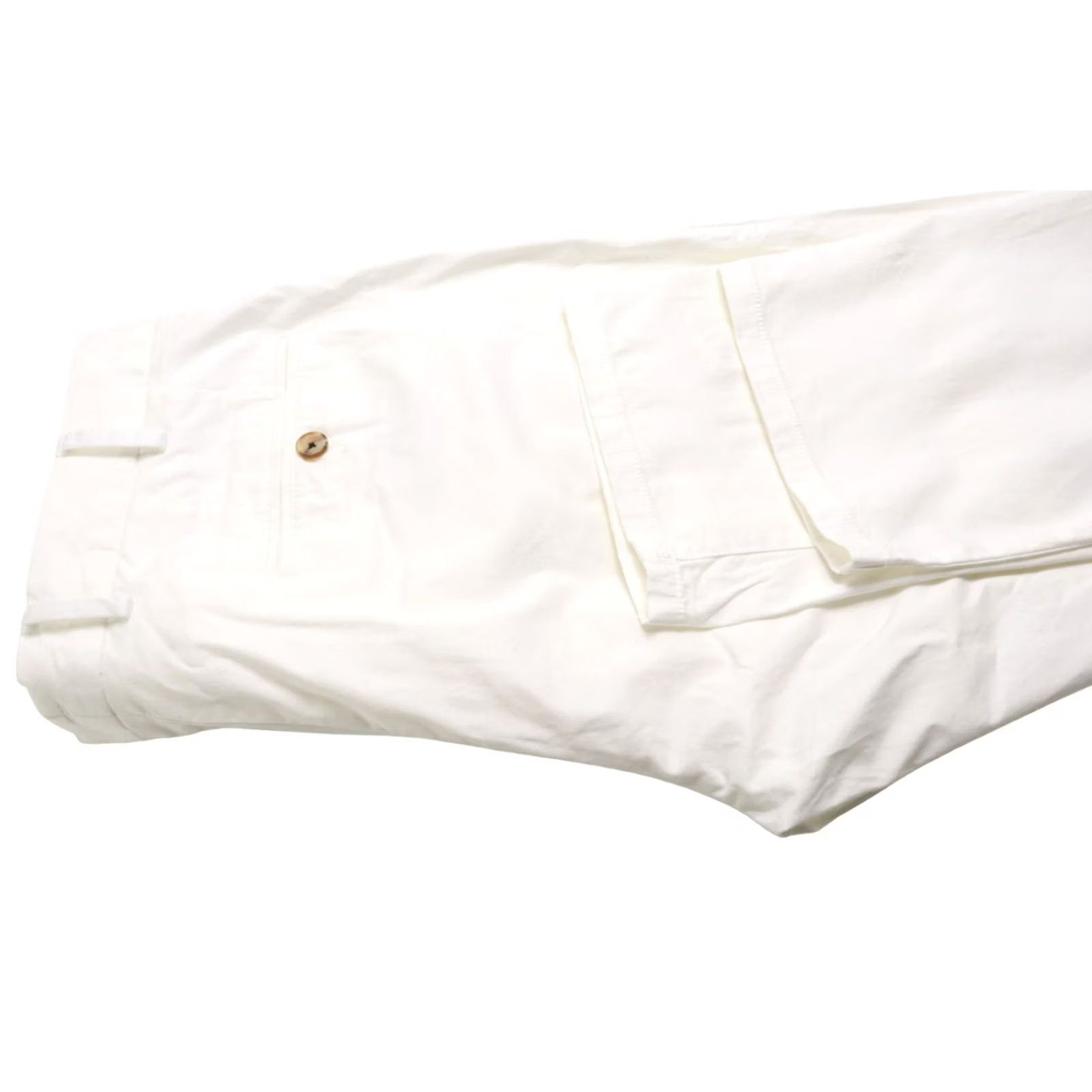 Suitsupply Suitsupply Porto Int Trousers Men's UK 34 Chino Cotton Stretch White Size US 34 / EU 50 - 6 Thumbnail