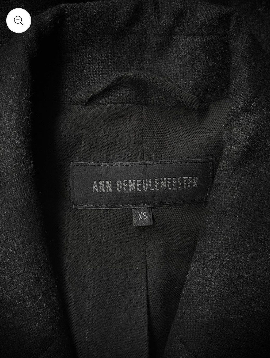 Ann Demeulemeester Ann Demeulemeester AW17 Oversized Striped Double Breast Coat Size US L / EU 52-54 / 3 - 4 Thumbnail