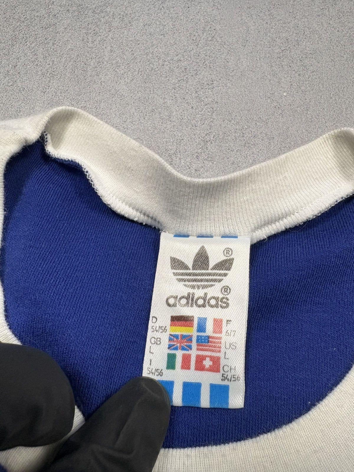 Adidas Vintage Adidas Munchen Stadtlauf 1986 Ringer T Shirt 80s M Size US M / EU 48-50 / 2 - 8 Thumbnail