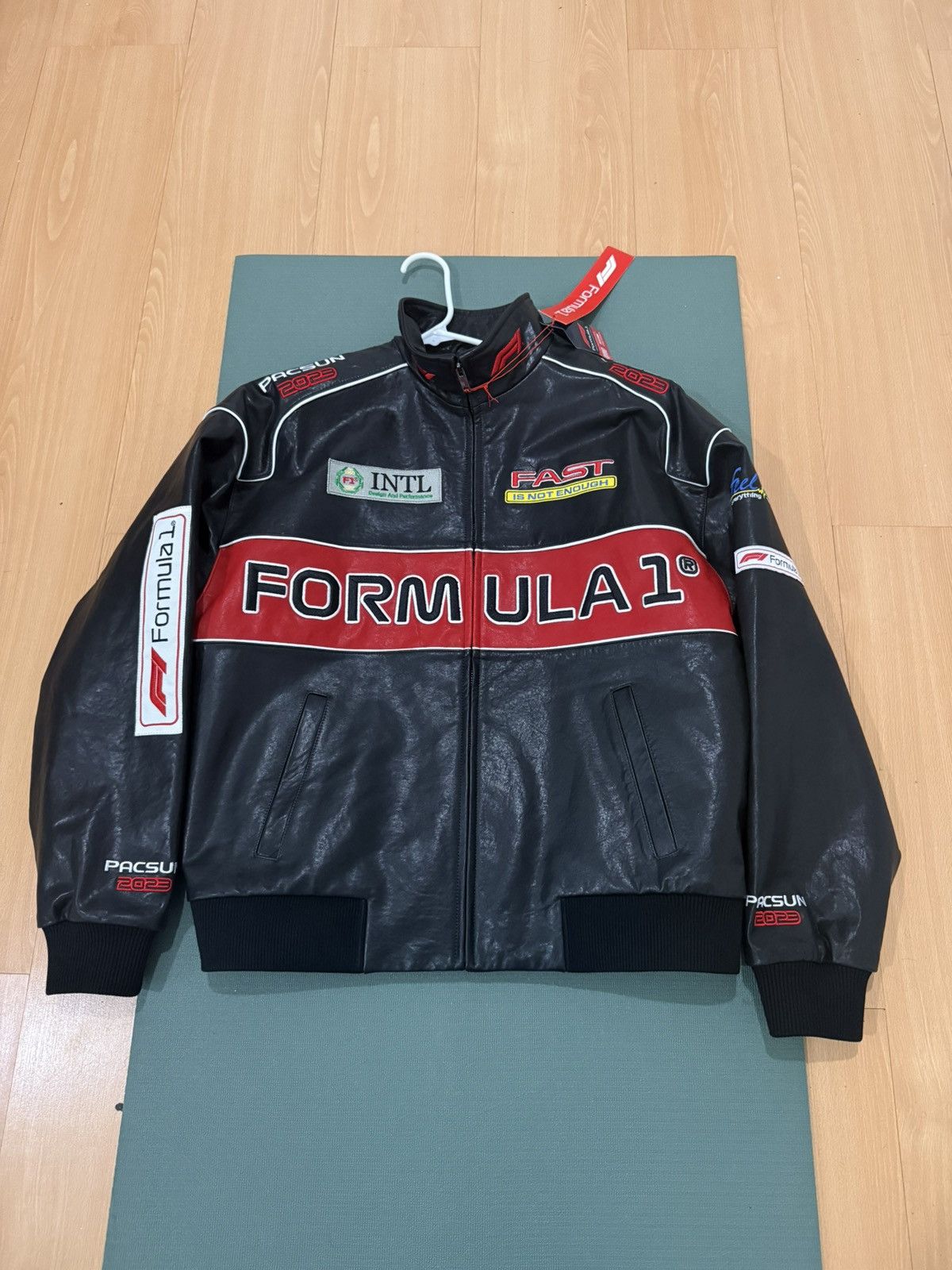 Pacsun Pacsun x F1 Leather Jacket Size US M / EU 48-50 / 2 - 5 Thumbnail