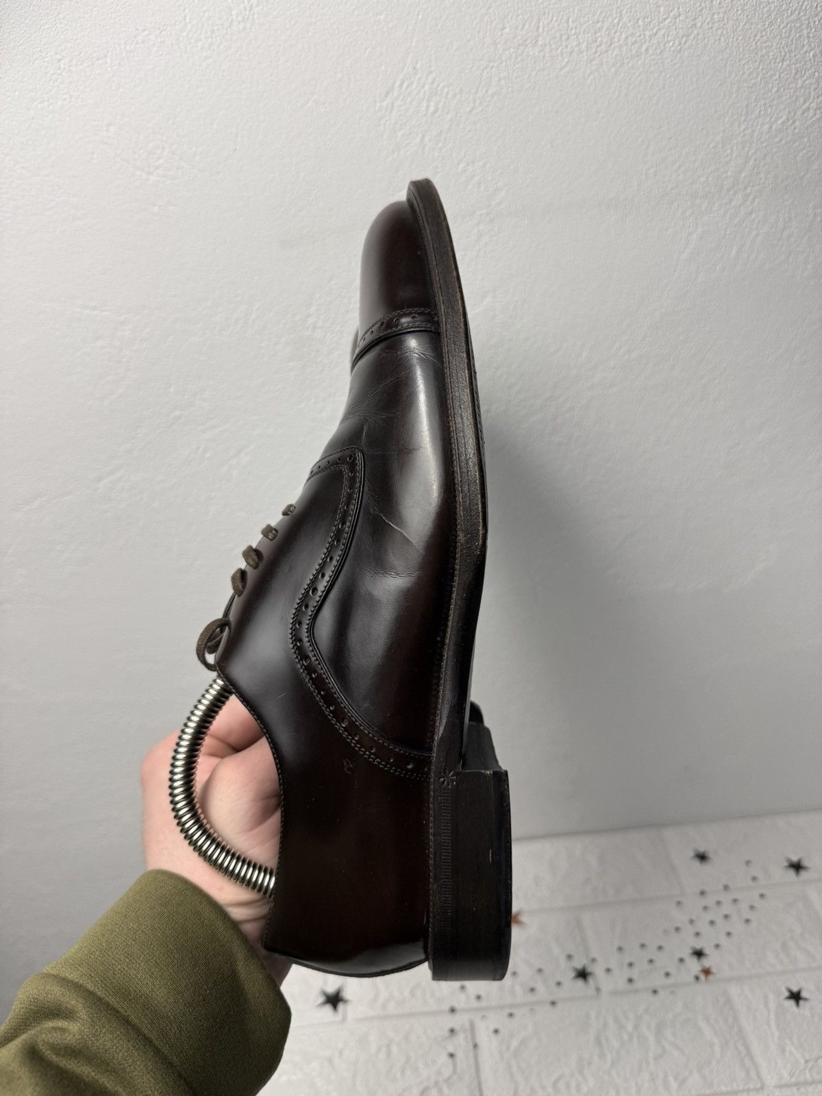 Dolce & Gabbana DOLCE & GABBANA oxford US7.5 UK6.5 EUR41 Leather Brown Size US 7.5 / EU 40-41 - 12 Thumbnail