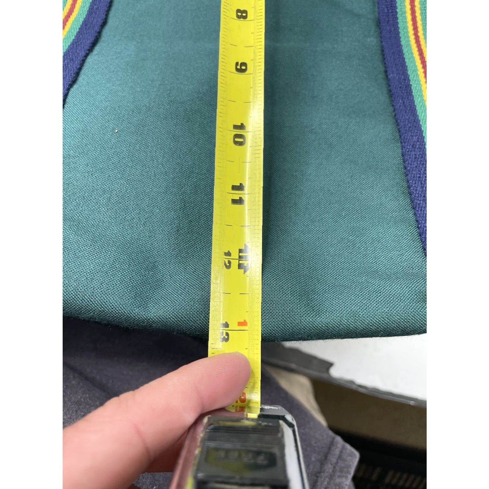 Polo Ralph Lauren VINTAGE Polo Ralph Lauren Duffle Bag Unisex Adults Large Green Canvas Logo Buckle Strap 90s Classic Travel Size US L / EU 52-54 / 3 - 7 Thumbnail