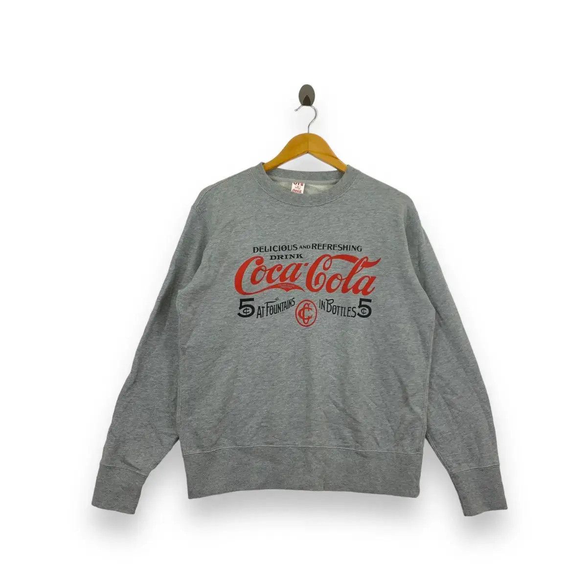 Coca Cola × Uniqlo UNIQLO x COCA COLA COKE Fountains Bottles Sweatshirt Size M / US 6-8 / IT 42-44 - 1 Thumbnail