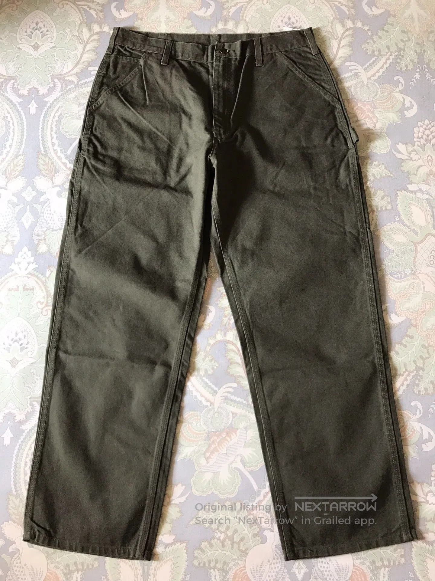 Carhartt Carhartt B11 MOS Canvas Work Pants 36x32. Size US 36 / EU 52 - 2 Thumbnail