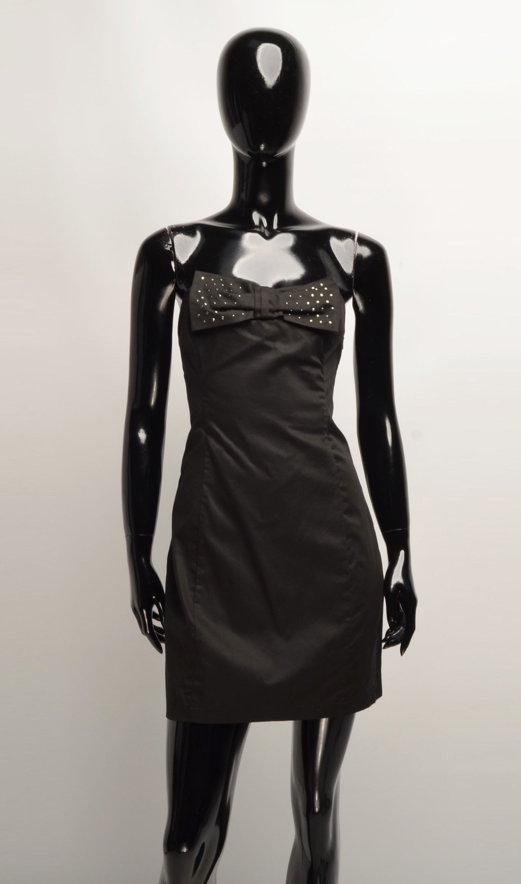 Killah by Miss Sixty Y2K Strapless Bow Cocktail Mini Dress