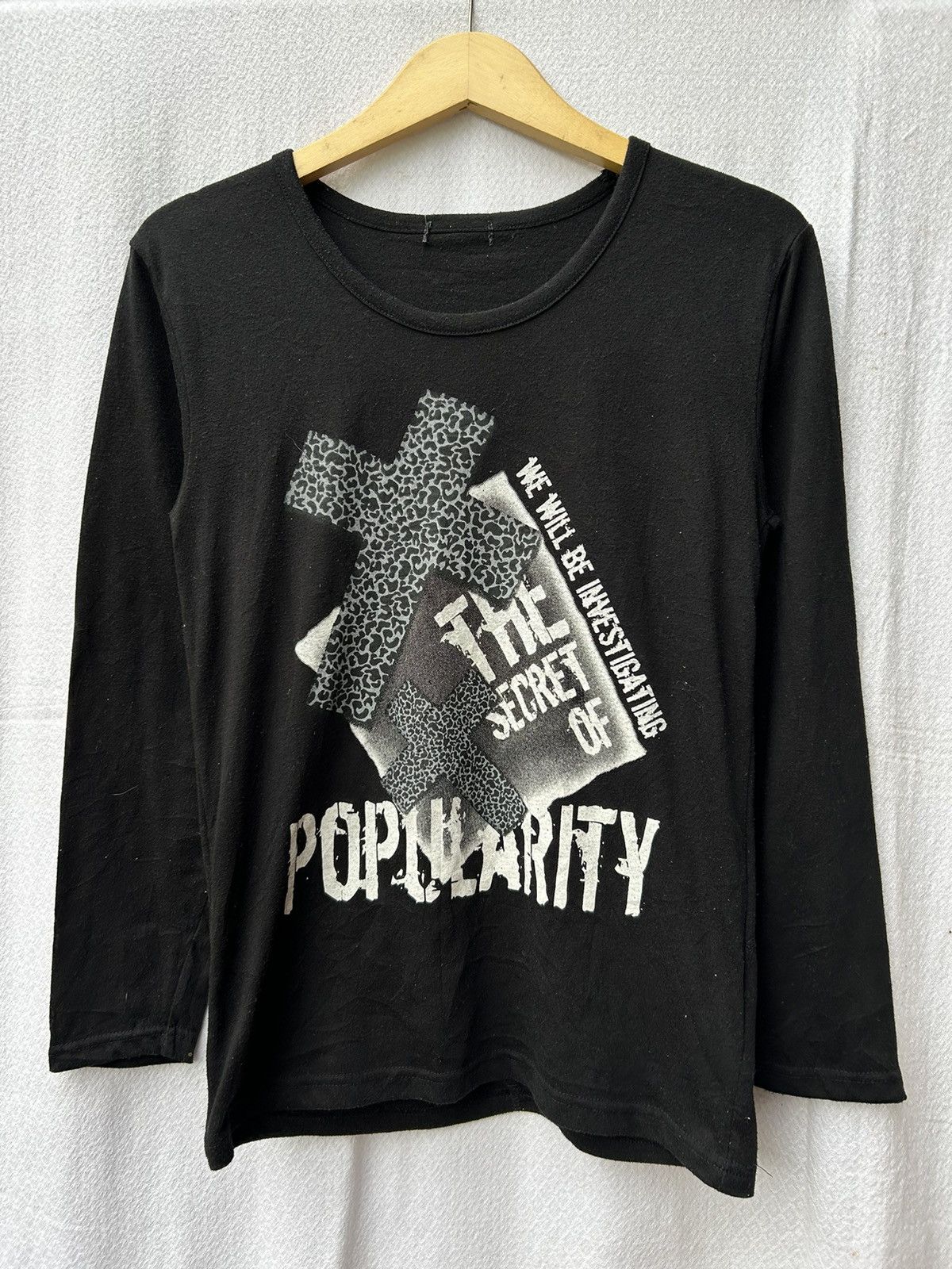 If Six Was Nine × Japanese Brand × Le Grande Bleu (L.G.B.) Distressed japanese style crosses longsleeve Size US S / EU 44-46 / 1 - 2 Thumbnail