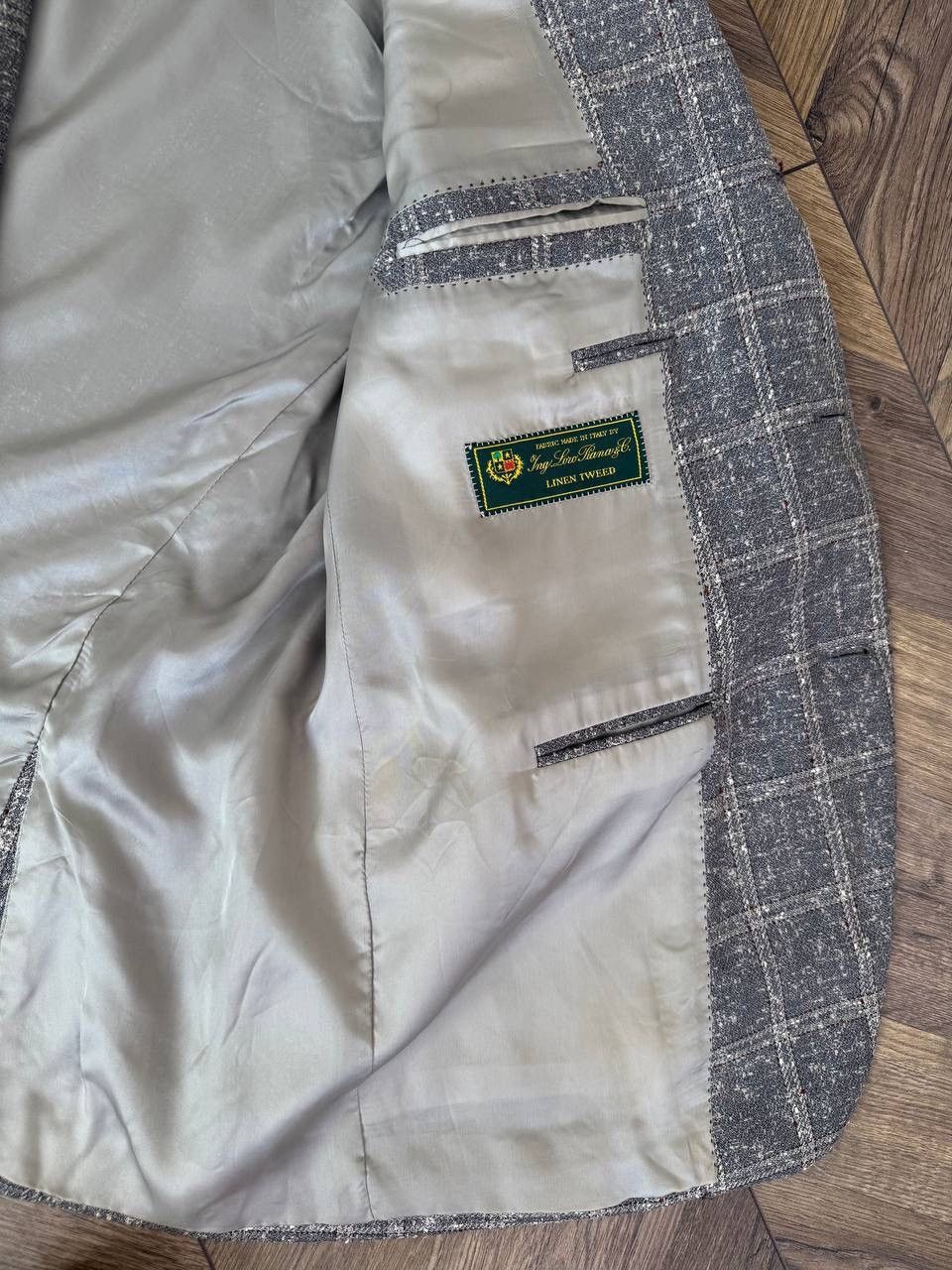 Other Vintage Atelier Dante Fabric by Loro Piana blazer Size 52R - 9 Thumbnail