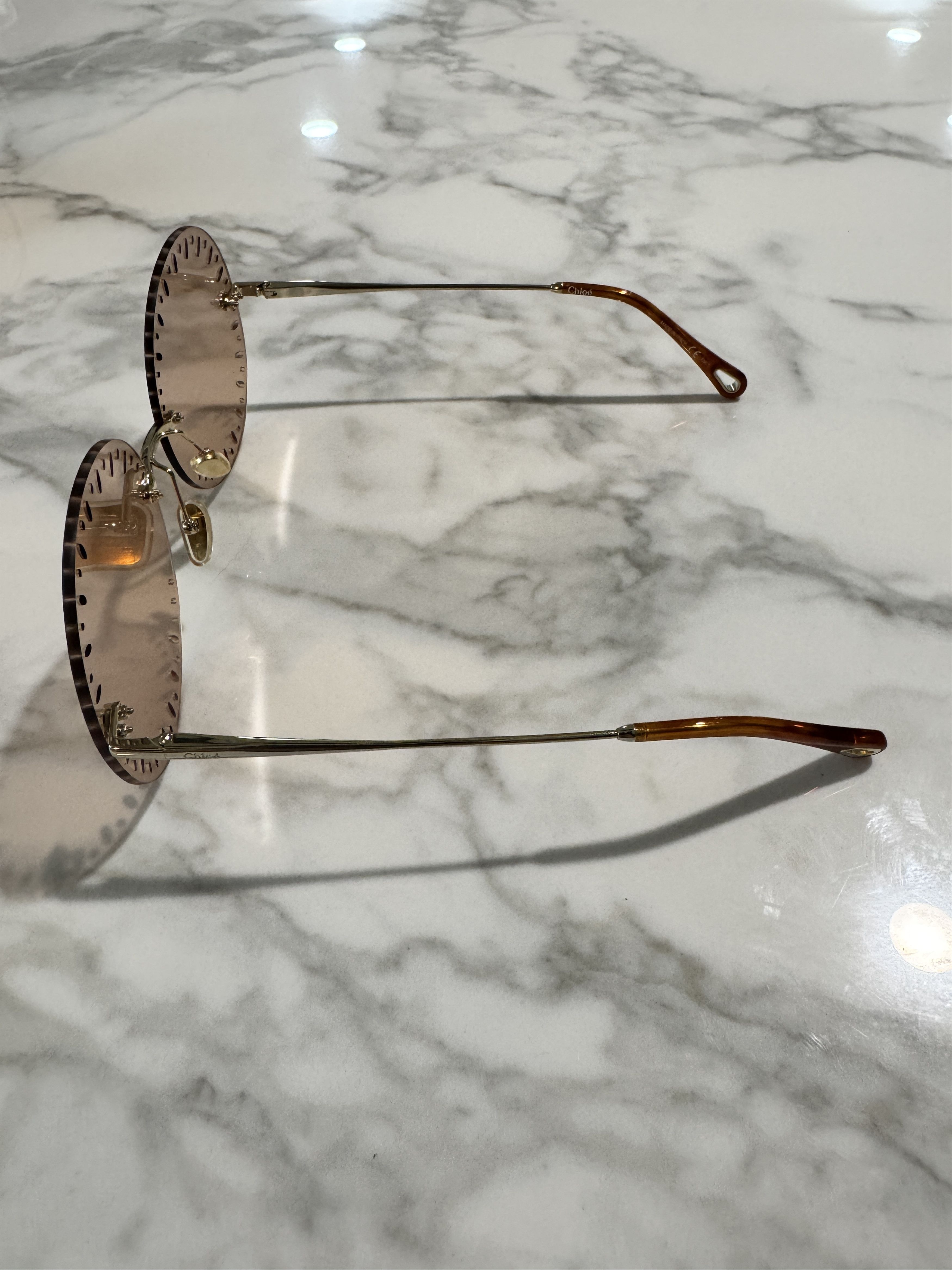 Chloe Lunettes de soleil Rosée Size ONE SIZE - 3 Thumbnail