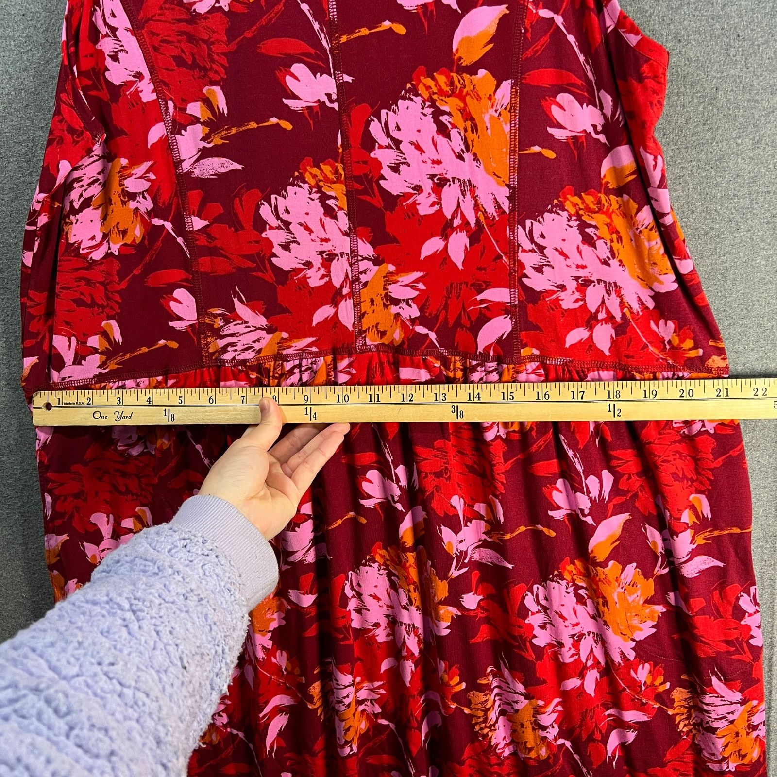 Other LOGO by Lori Goldstein Pink Dress Size Large Regular Rayon Size L / US 10 / IT 46 - 8 Thumbnail