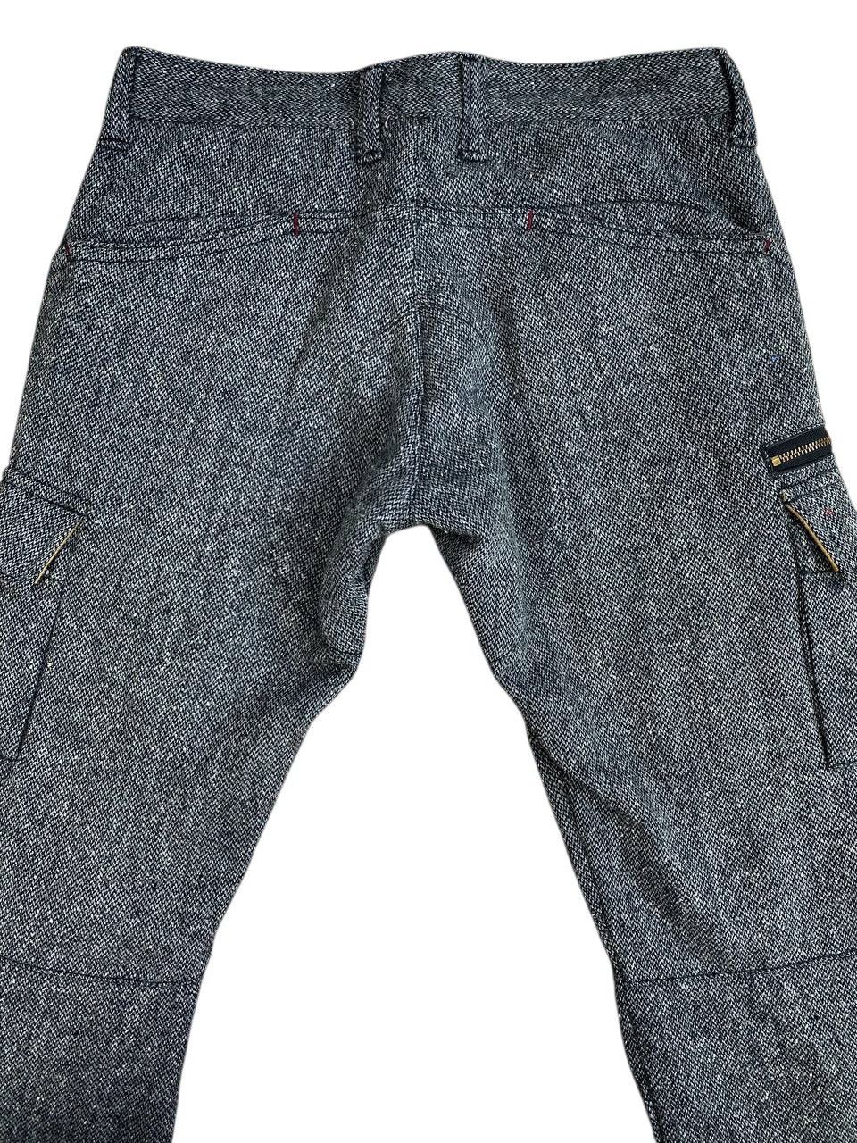 Eternal 2000’s Eternal Wool Salt and Peeper Cargo Pants Size US 28 / EU 44 - 9 Thumbnail