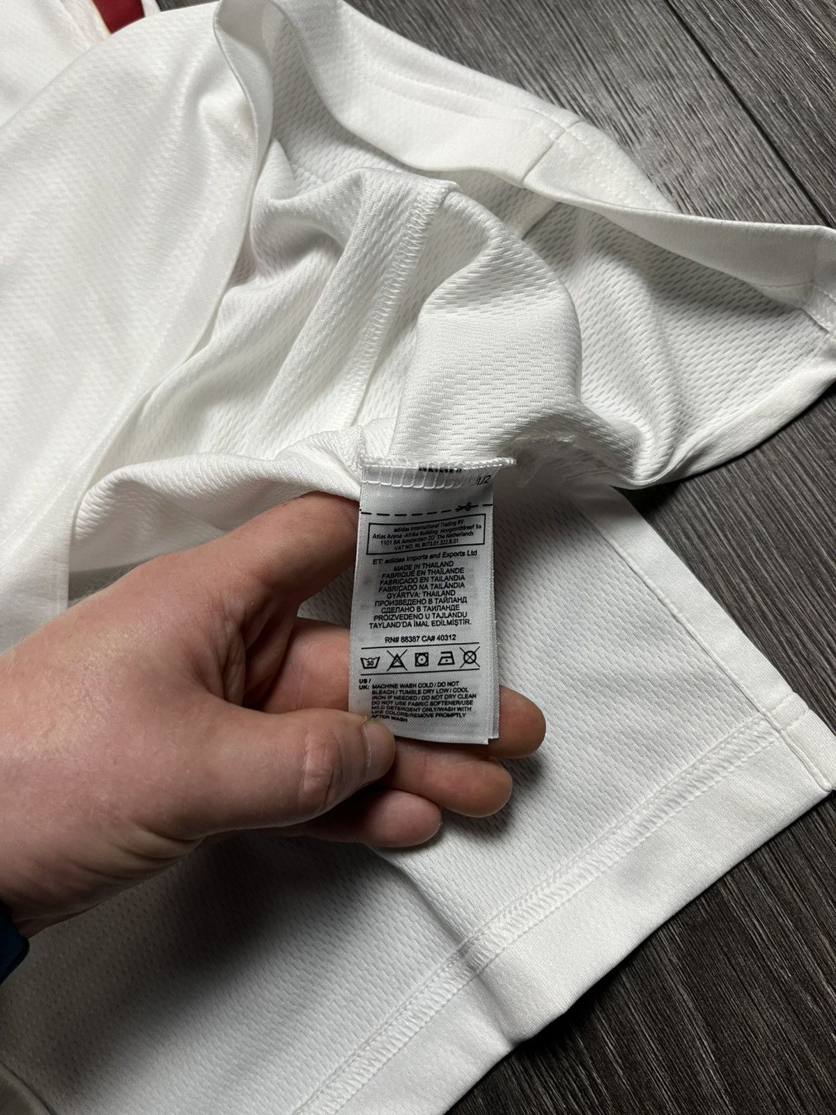 Adidas Adidas Suisse Switzerland Basketball Jersey #19 Martini 3XL⁠ Size US XXL / EU 58 / 5 - 6 Thumbnail