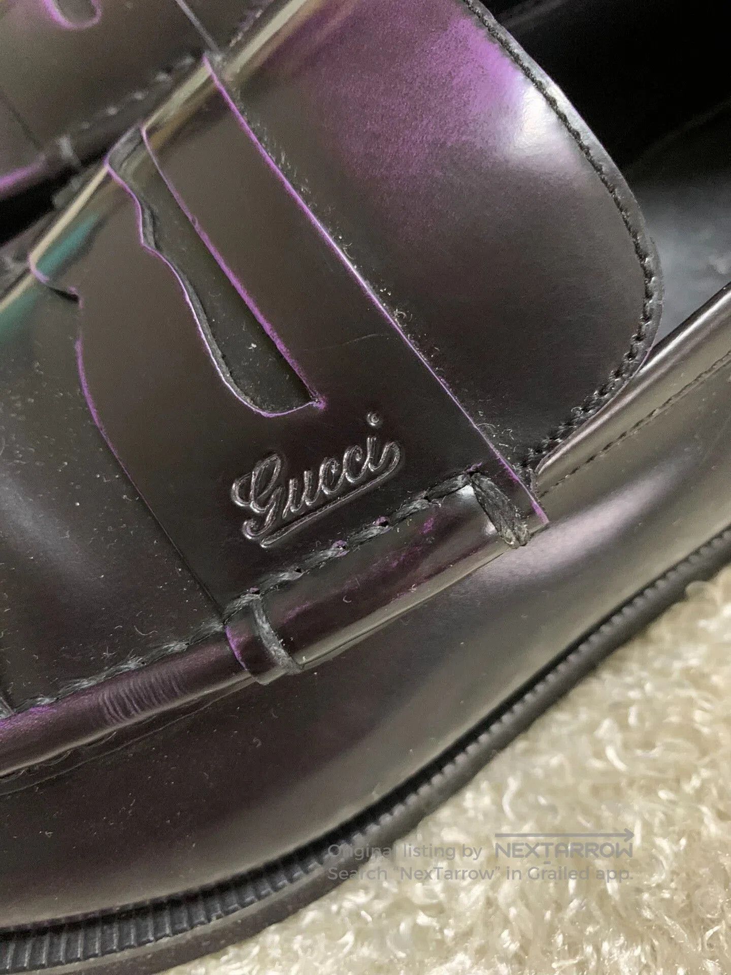 Gucci Gucci Men's Slip. Size US 8 / EU 41 - 3 Thumbnail