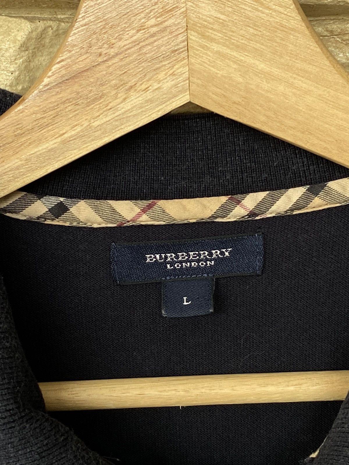 Burberry Vintage Burberry London Polo Shirt Size US L / EU 52-54 / 3 - 5 Thumbnail