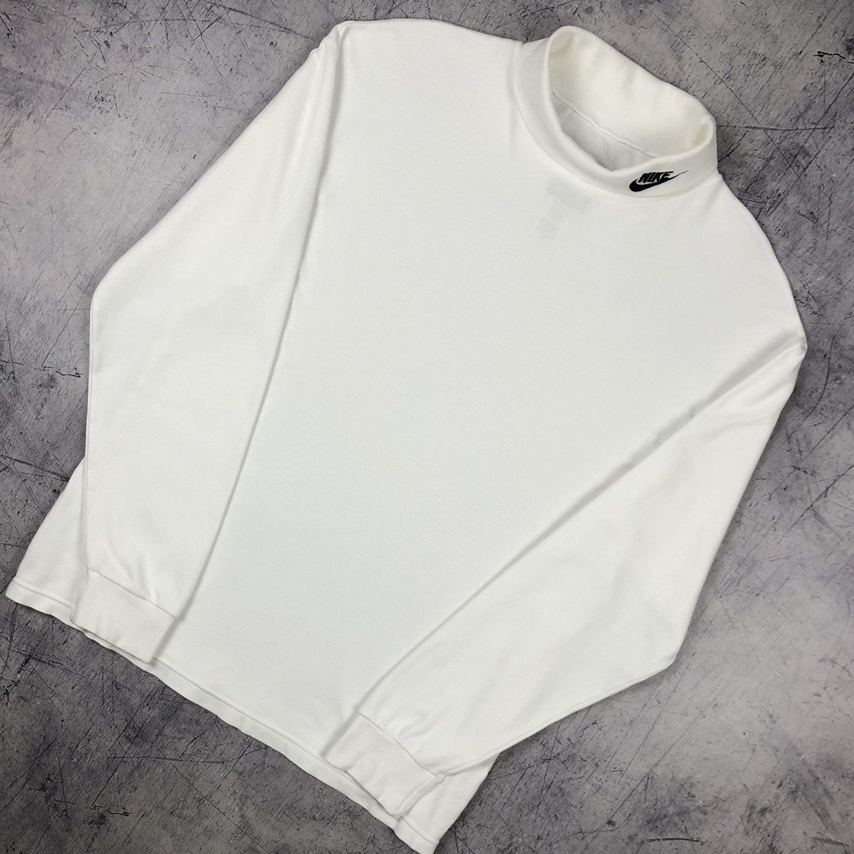 Nike Vintage 80s Nike Turtleneck Long-Sleeve Size US L / EU 52-54 / 3 - 6 Thumbnail