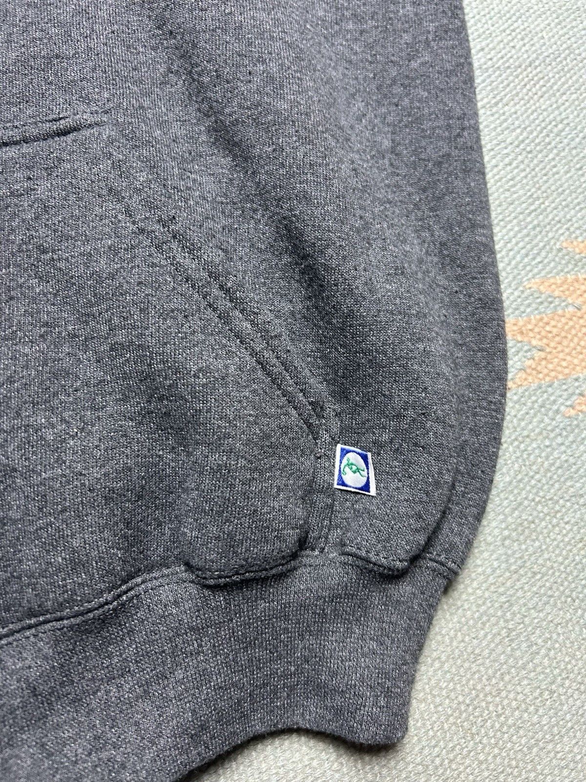 Vintage Vtg discus athletic hoodie zip blank dark gray soft medium Size US M / EU 48-50 / 2 - 3 Thumbnail