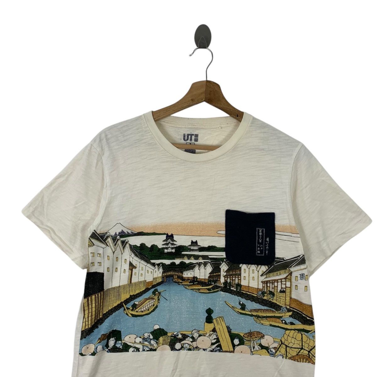 Uniqlo UNIQLO x MUSEUM FINE ARTS Hokusai Japan Traditional Tee Size M / US 6-8 / IT 42-44 - 2 Thumbnail