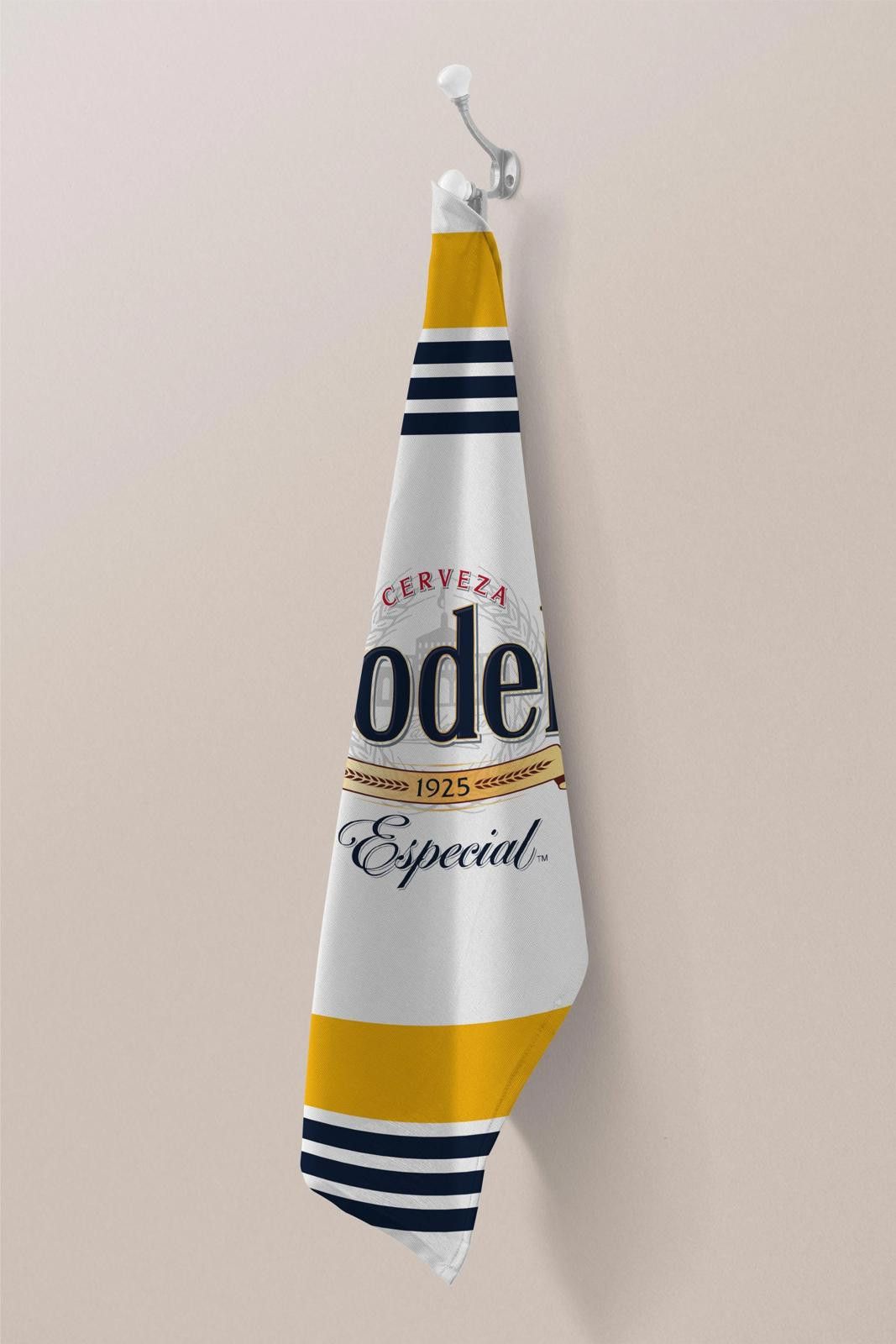 Designer Modelo Golf Towel - Perfect for Golf Beer Enthusiasts Size ONE SIZE - 3 Thumbnail