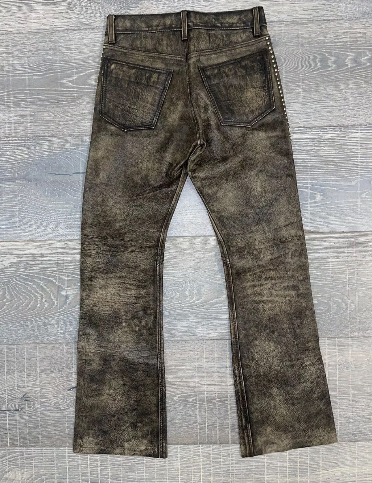 RRL Ralph Lauren Rare Vintage 2008 RRL Ralph Lauren Western Leather Size US 28 / EU 44 - 9 Thumbnail