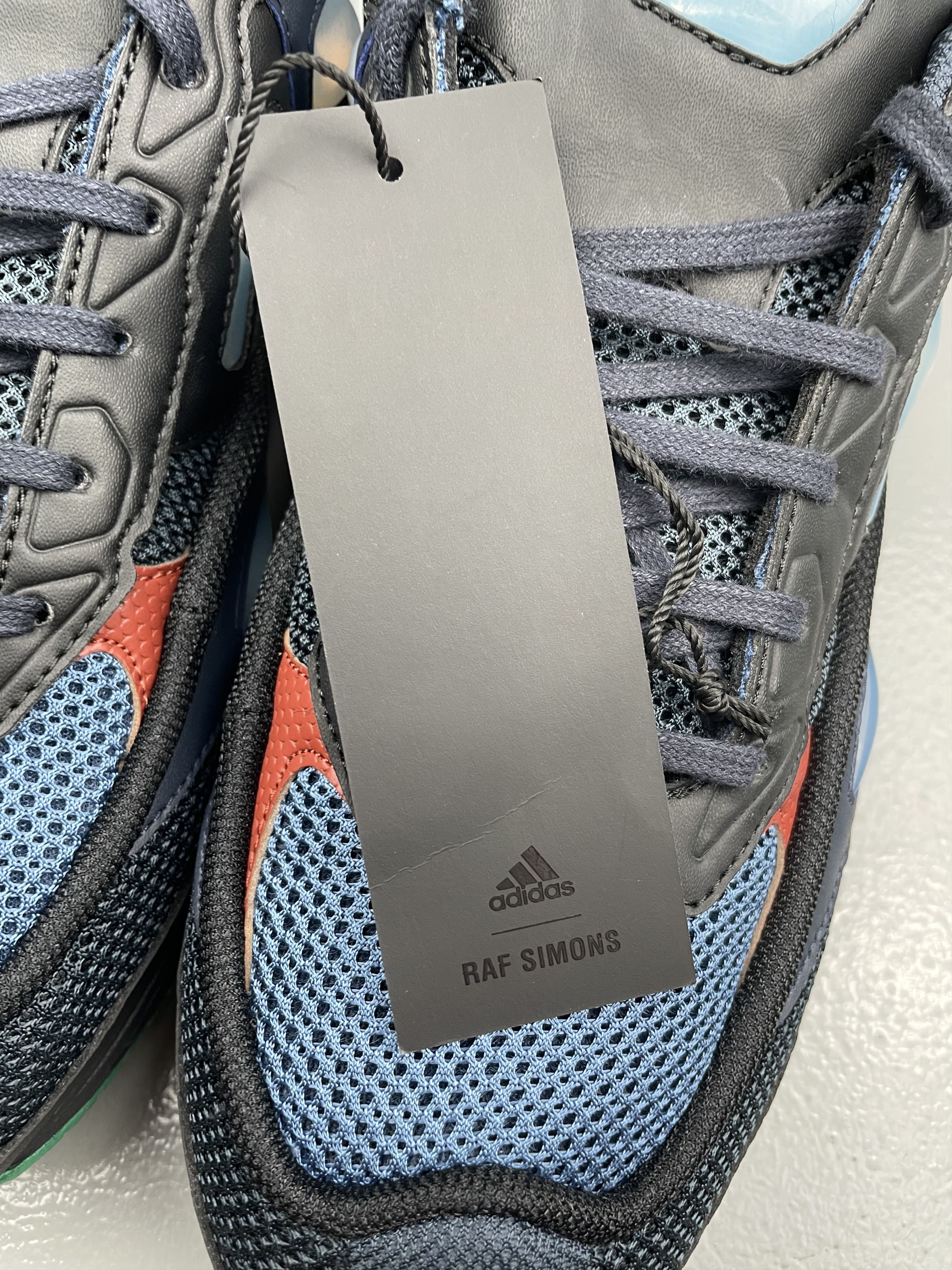 Raf Simons adidas X Raf Simons S/S 2017 Ozweego II "Night Marine" Size US 8.5 / EU 41-42 - 11 Thumbnail