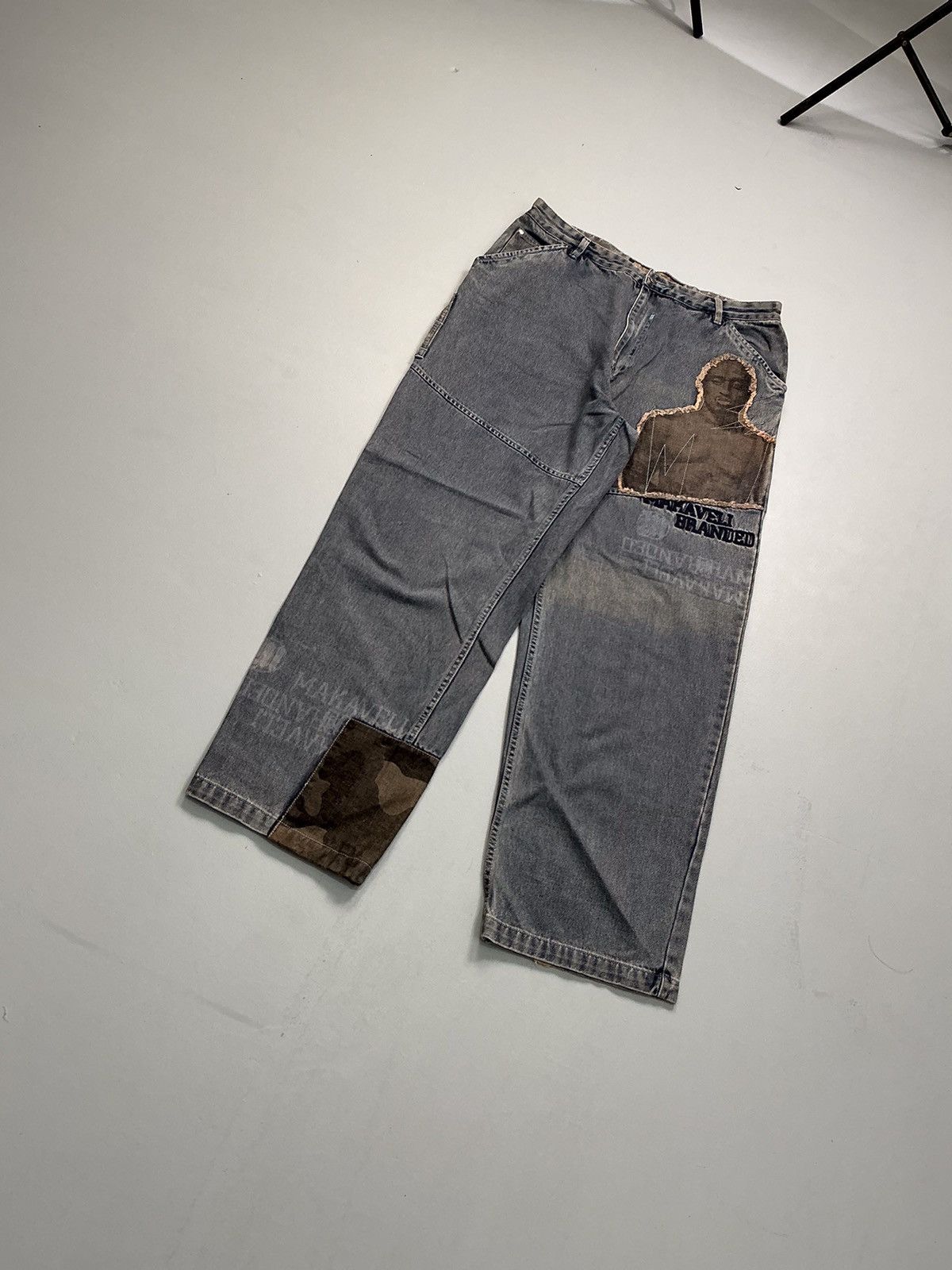 Makaveli Vintage makaveli branded printed denim Size US 38 / EU 54 - 3 Thumbnail