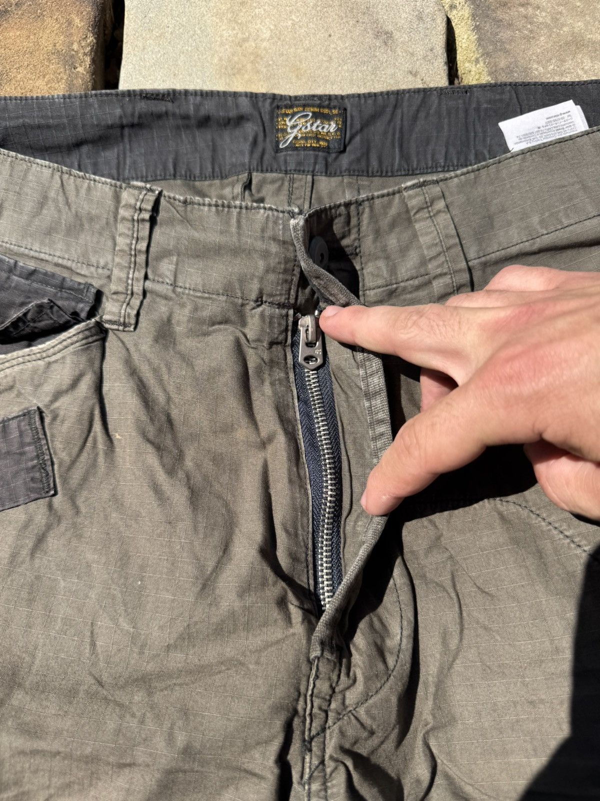 G-Star Vintage G-Star Raw Y2k Cargo Pants Size US 31 - 6 Thumbnail